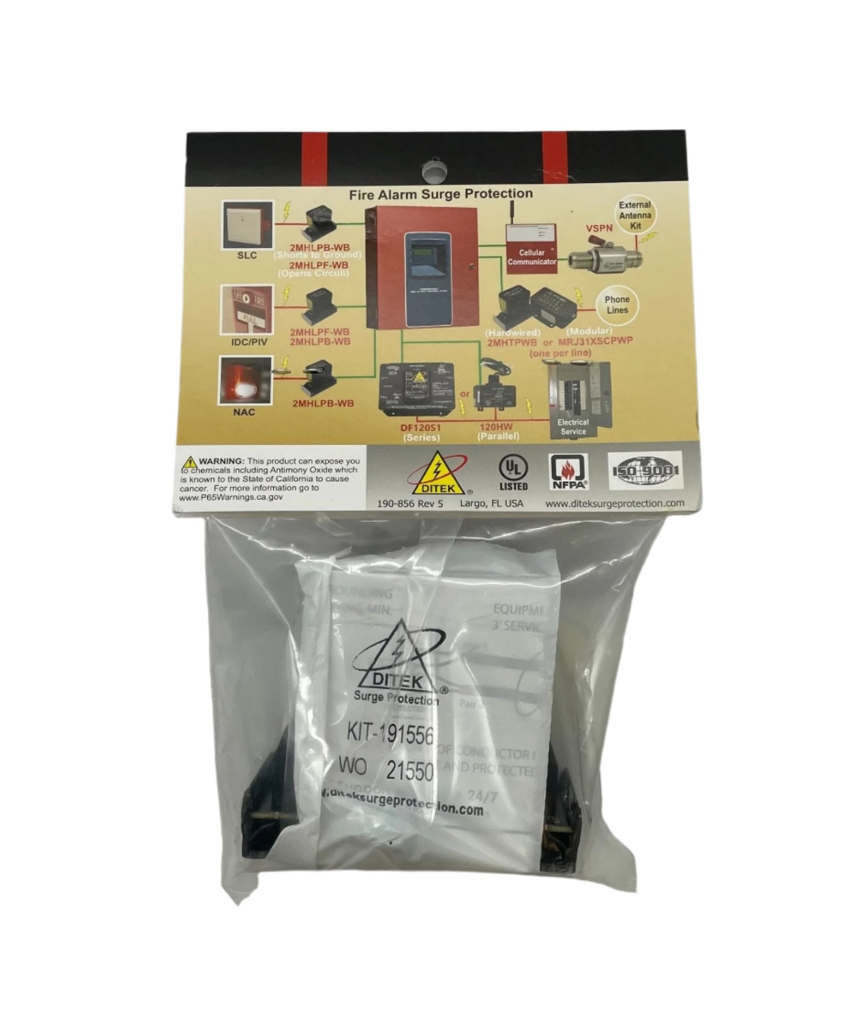 DITEK DTK-2MHLP24BWB 24V 2 Pair Hybrid - The Fire Alarm Supplier