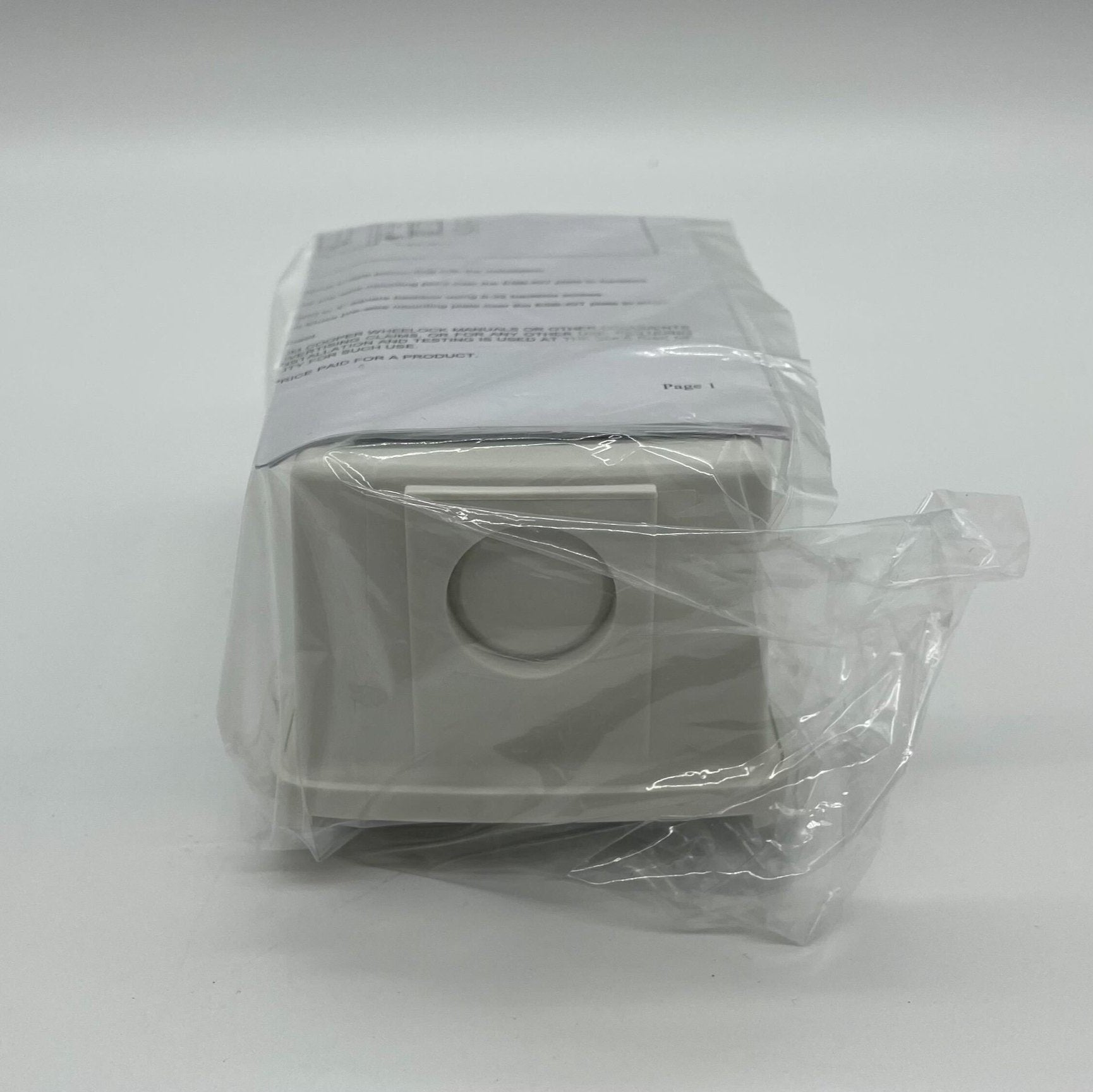 Eaton Wheelock ELSBB-W Eluxa LED Surface Back Box - The Fire Alarm Supplier