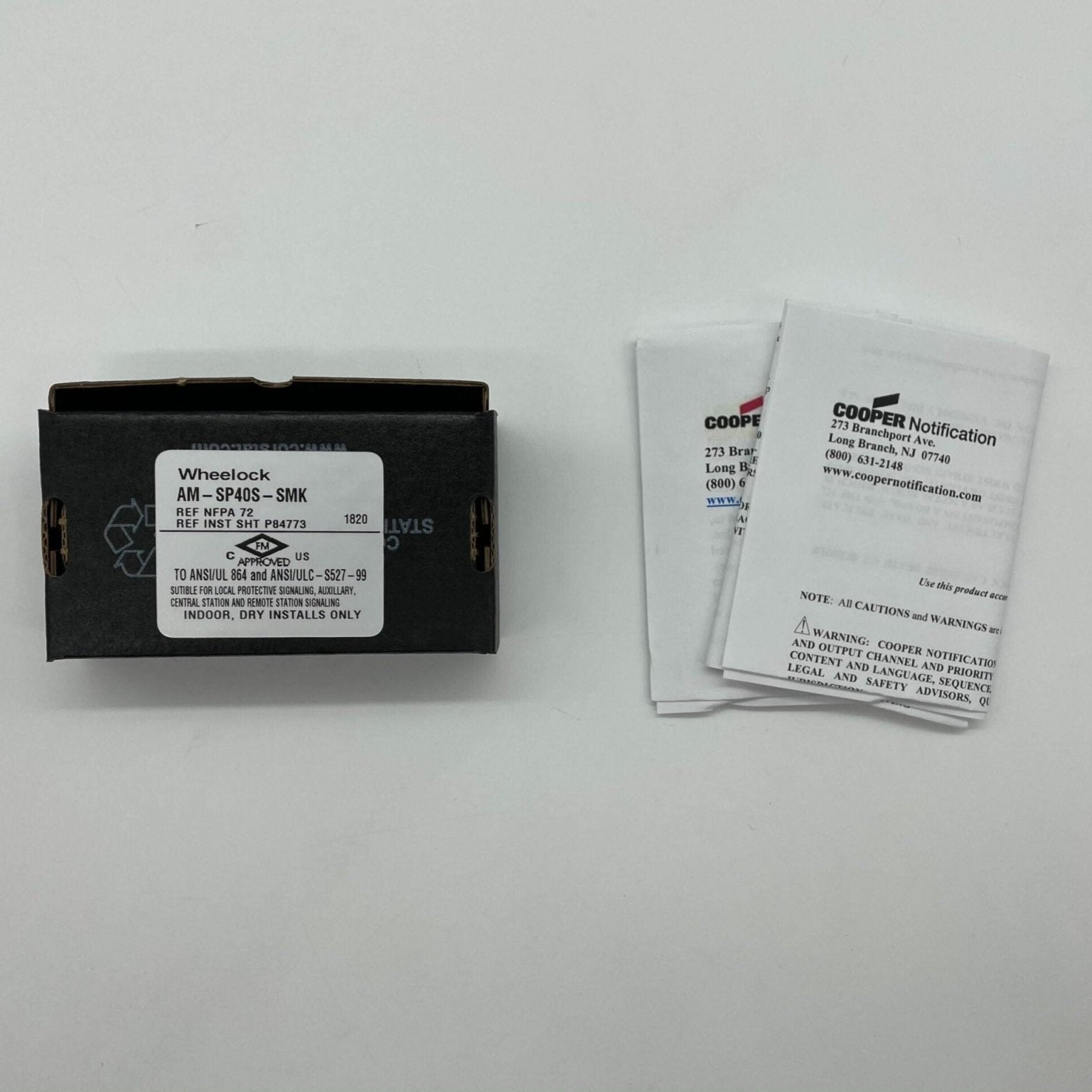 Wheelock AM-SP40S-SMK SP40S After Market 8 Message Standard Message Kit - The Fire Alarm Supplier