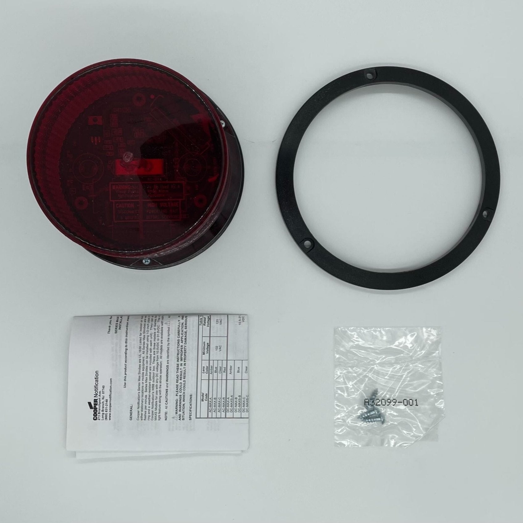Eaton Wheelock AC Max industrial strobe light with bright flashing signals for safety and alerting purposes.