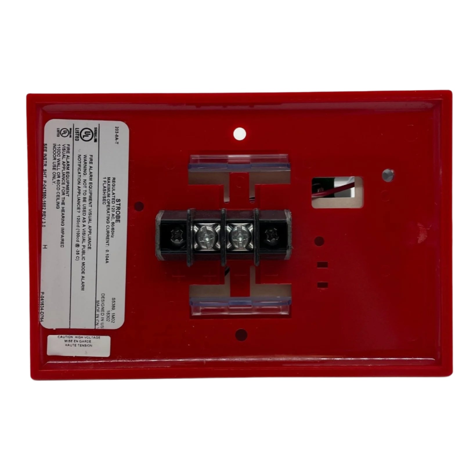 Edwards 203-8A-T Strobe - The Fire Alarm Supplier