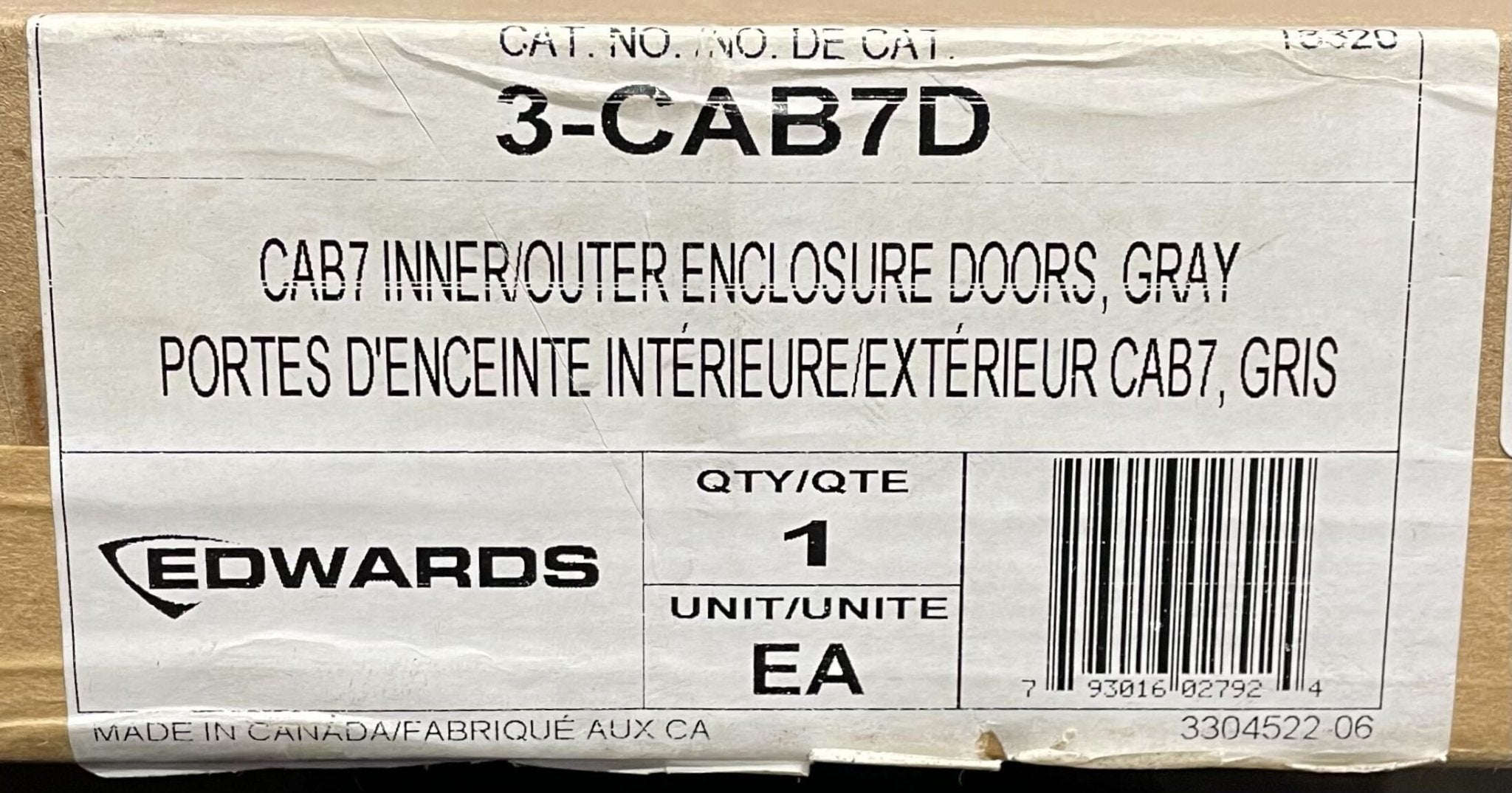 Edwards 3-CAB7D - The Fire Alarm Supplier