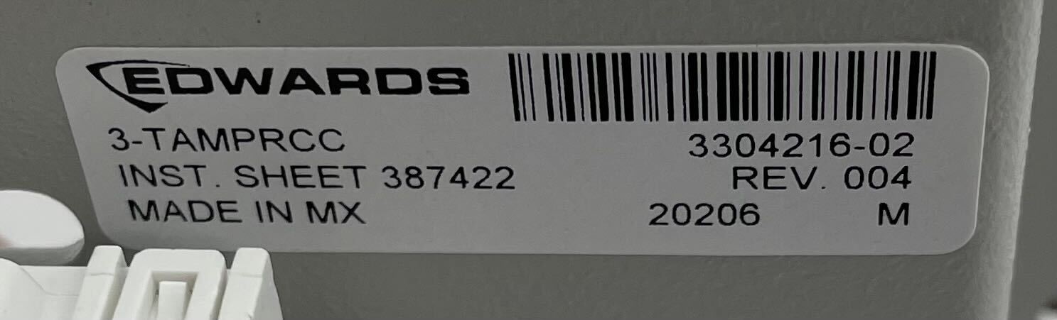 Edwards 3-TAMPRCC Tamper Switch - The Fire Alarm Supplier