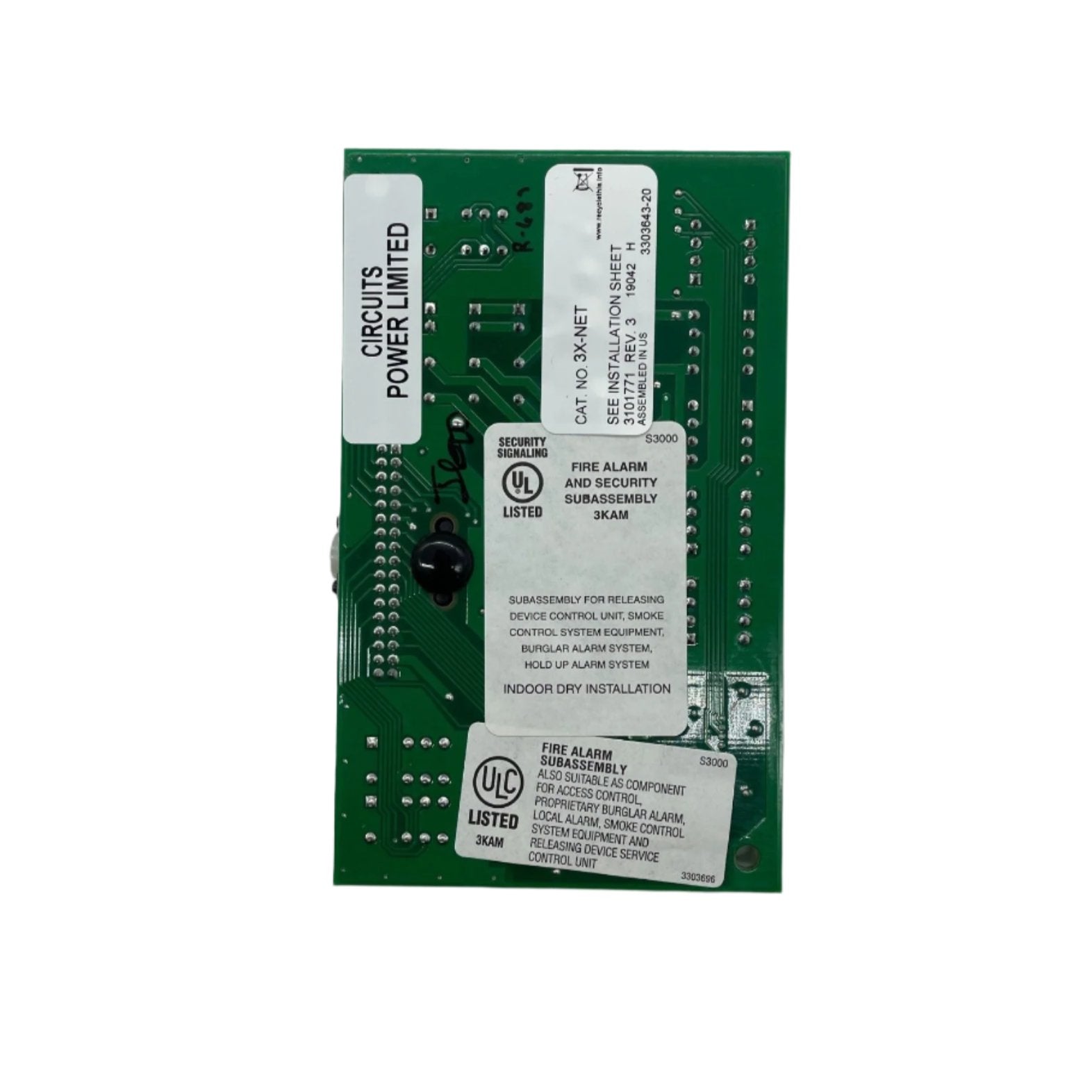 Edwards 3X-NET Network Option Card - The Fire Alarm Supplier