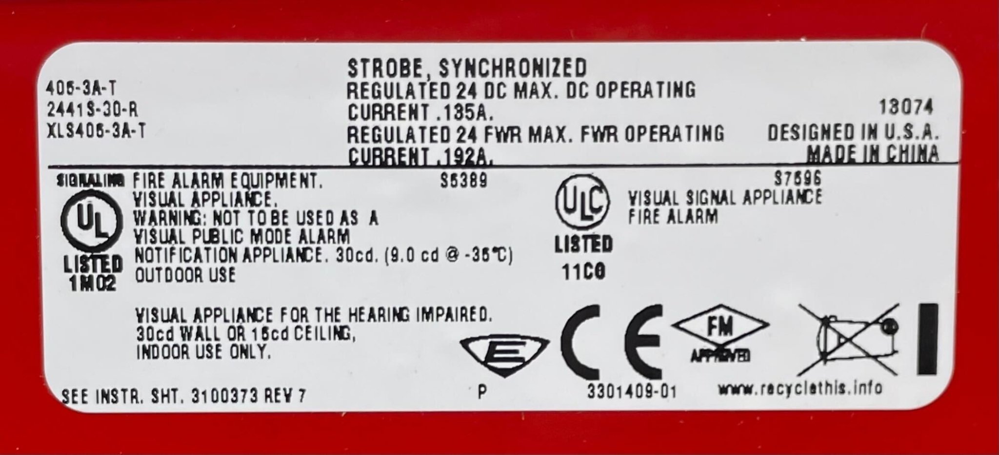 Edwards 405-3A-T - The Fire Alarm Supplier