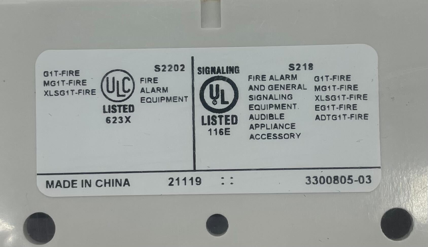 Edwards G1T-FIRE - The Fire Alarm Supplier