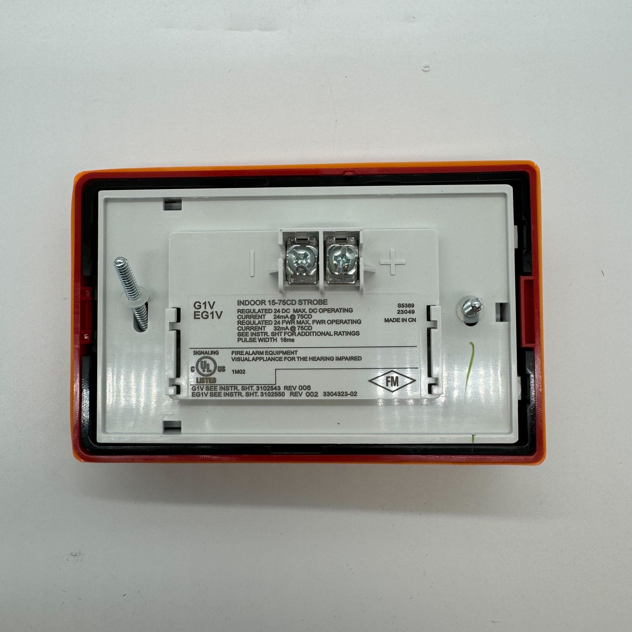 Edwards G1VRN (G1R-VM) - The Fire Alarm Supplier