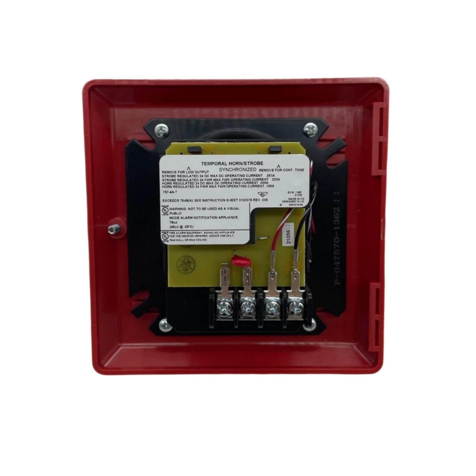 Edwards 757-4A-T 75Cdw 60Cdc Strobe - The Fire Alarm Supplier