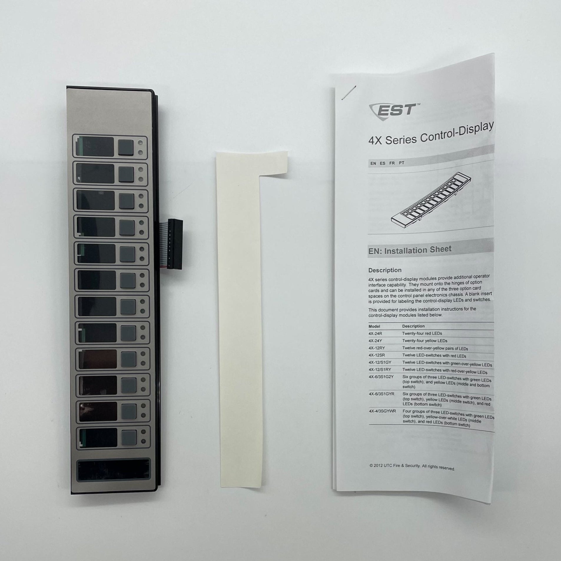 Edwards 4X-12/S1RY LED Display Control Module - The Fire Alarm Supplier