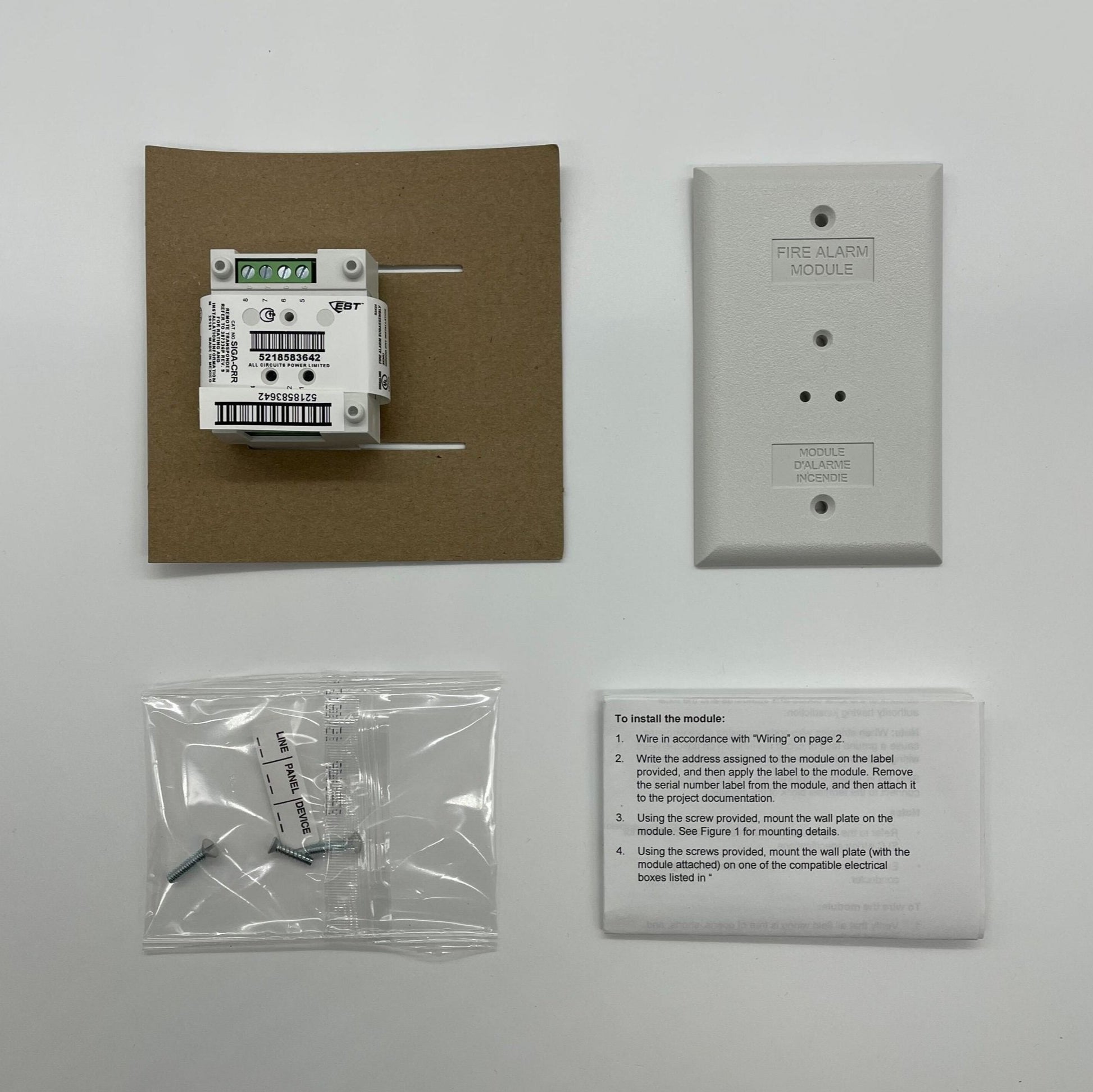 Edwards SIGA-CRR - The Fire Alarm Supplier