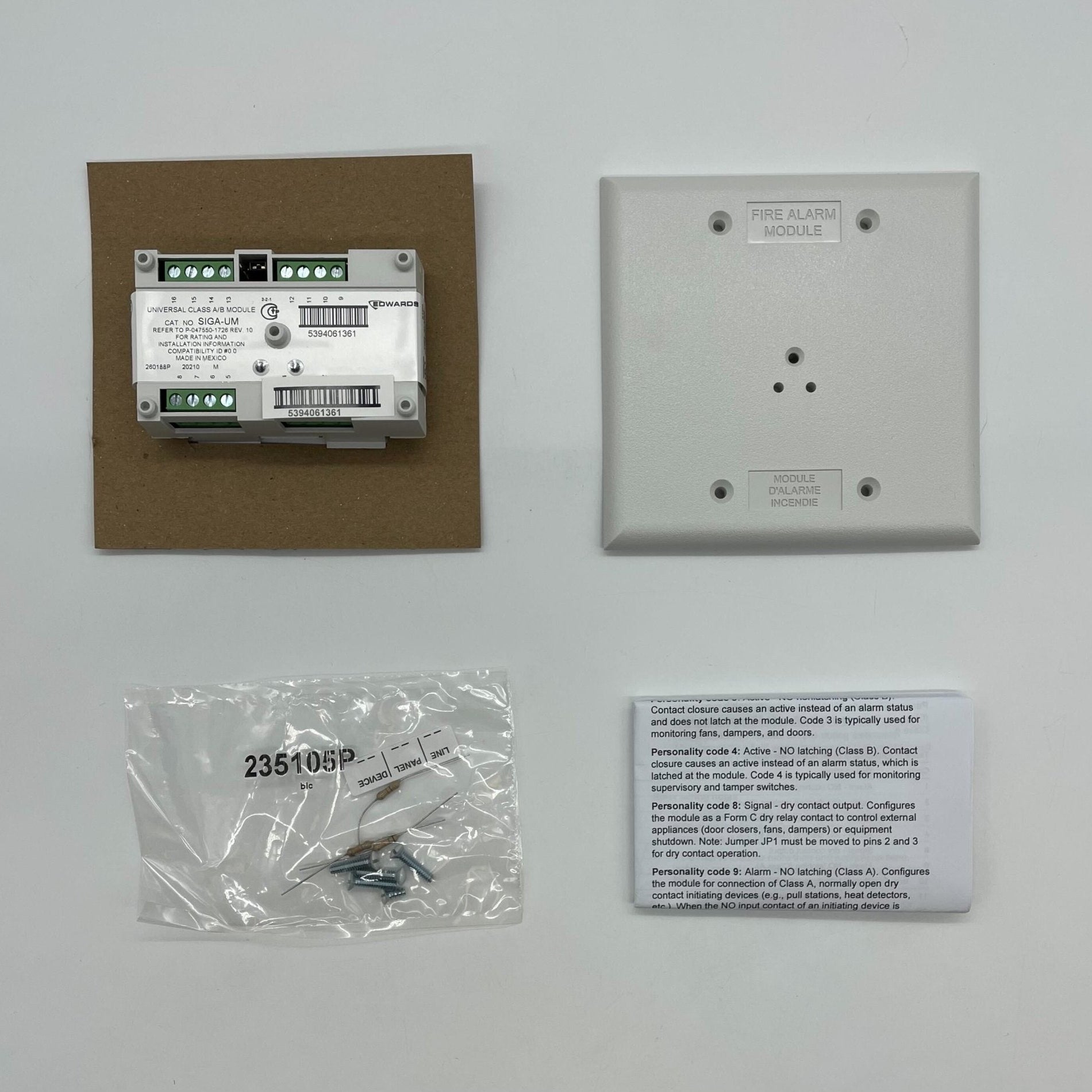 Edwards SIGA-UM - The Fire Alarm Supplier