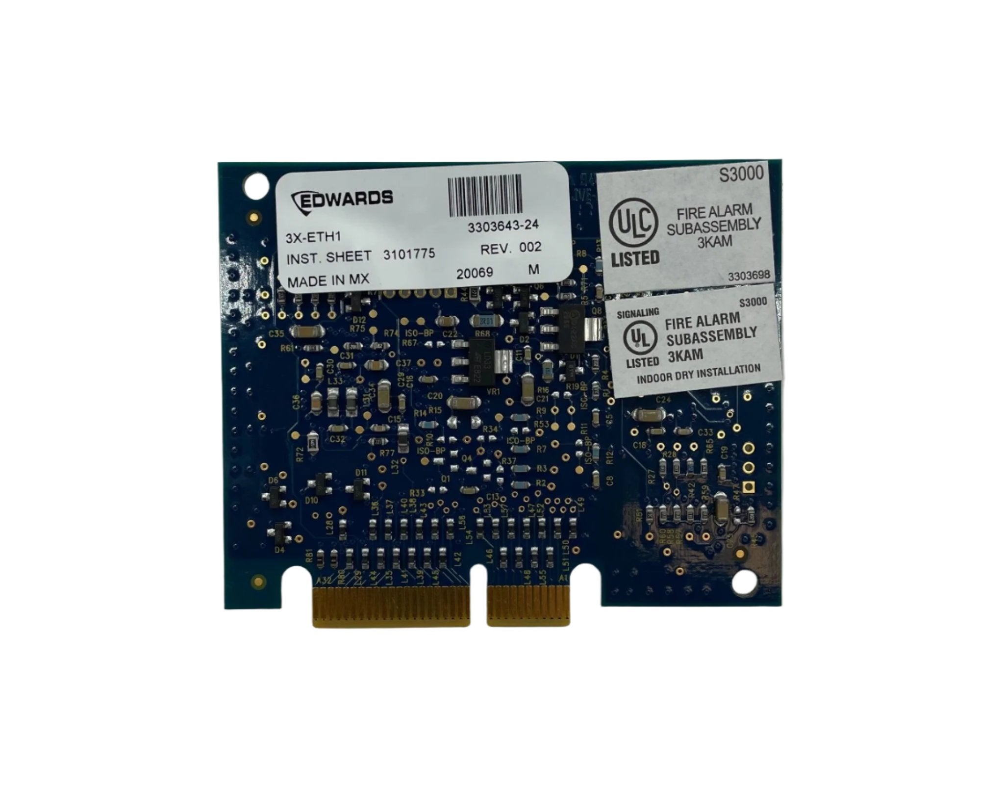 Edwards 3X-ETH1 Ethernet Adapter - The Fire Alarm Supplier