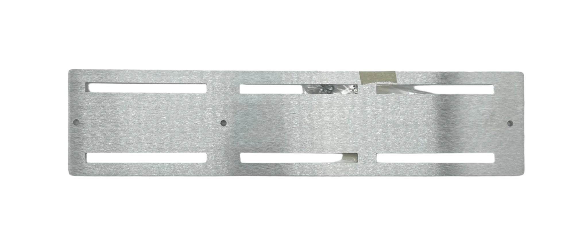 Edwards SIGA-MP2L Signature Module Mounting Plate showing a metal plate with mounting holes for industrial modules.