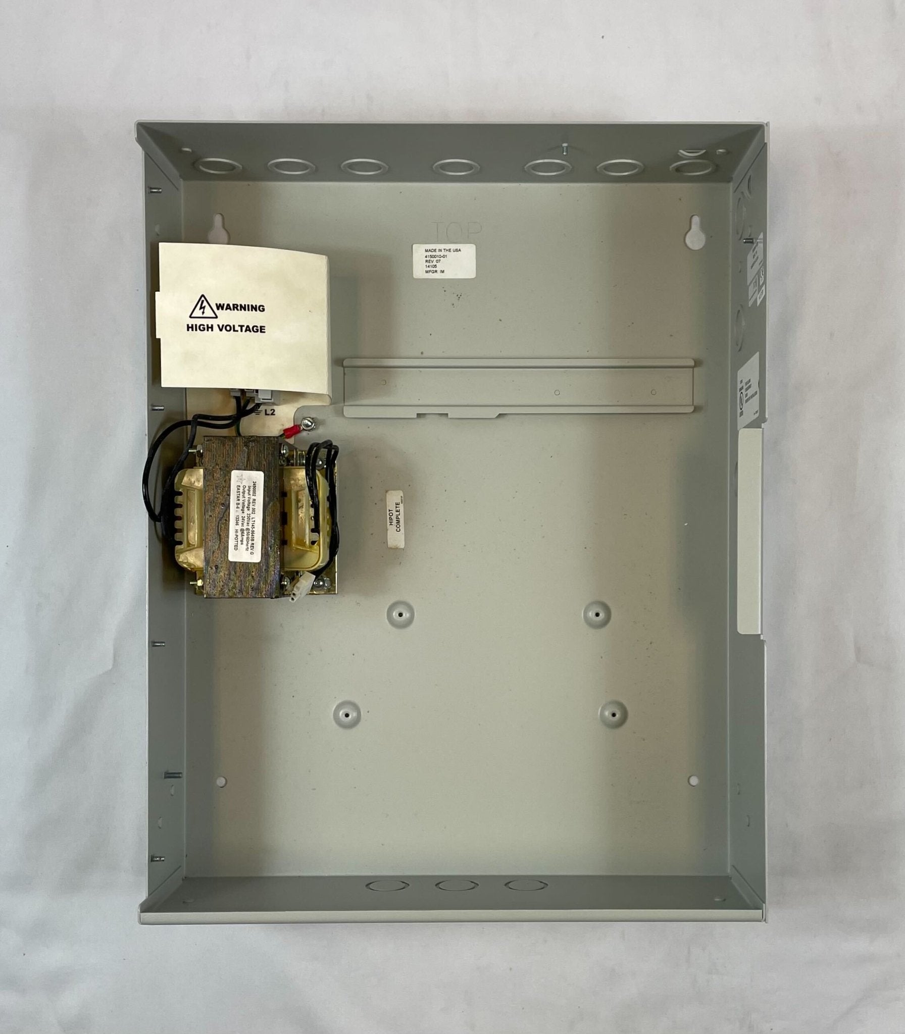 Edwards QS1-1-G-2 Single Loop System, Gray Enclosure, 230V Transformer - The Fire Alarm Supplier