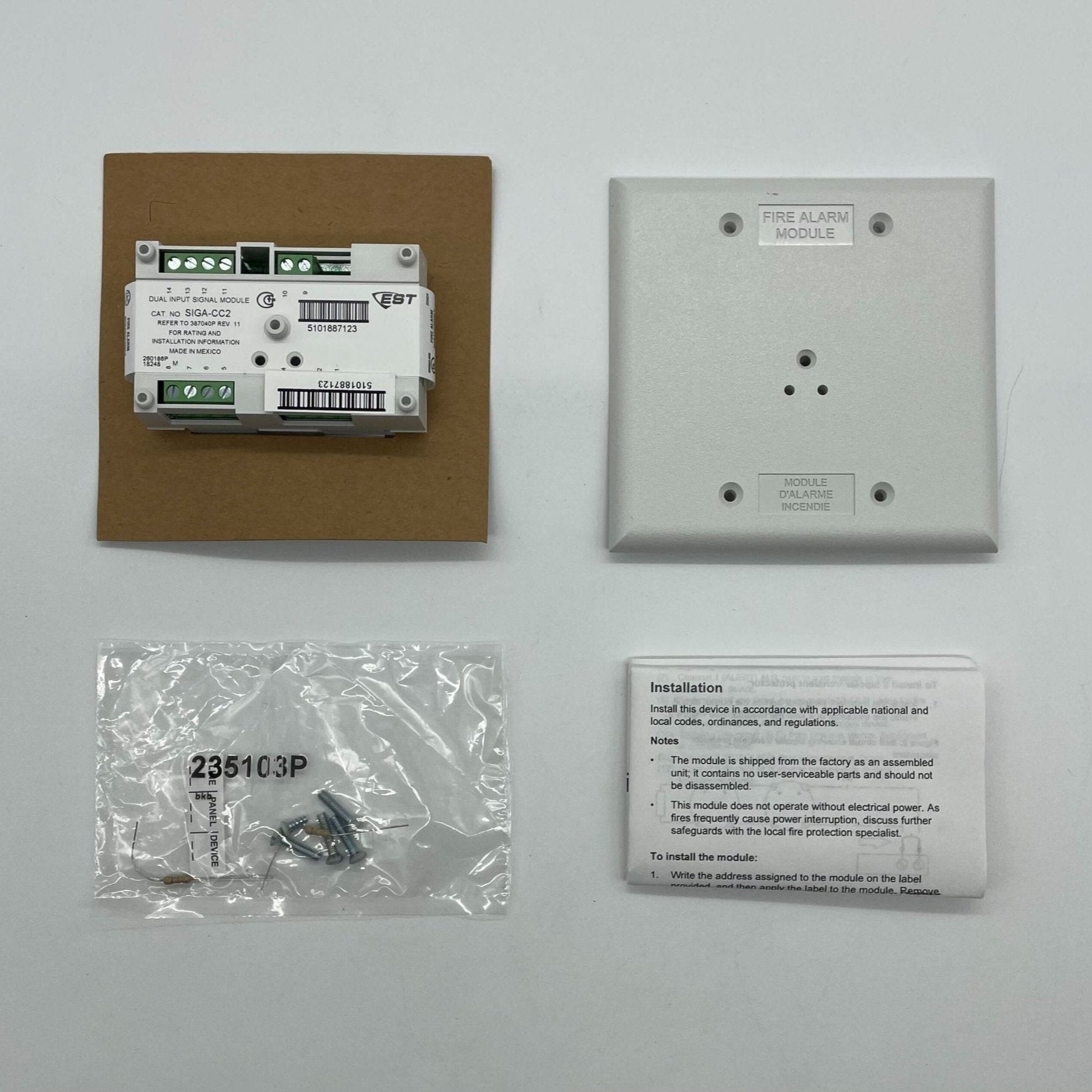 Edwards SIGA-CC2 - The Fire Alarm Supplier