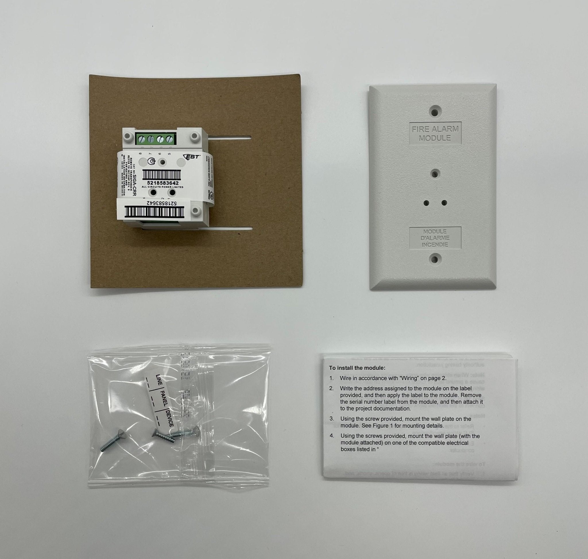 Edwards SIGA-CRR - The Fire Alarm Supplier