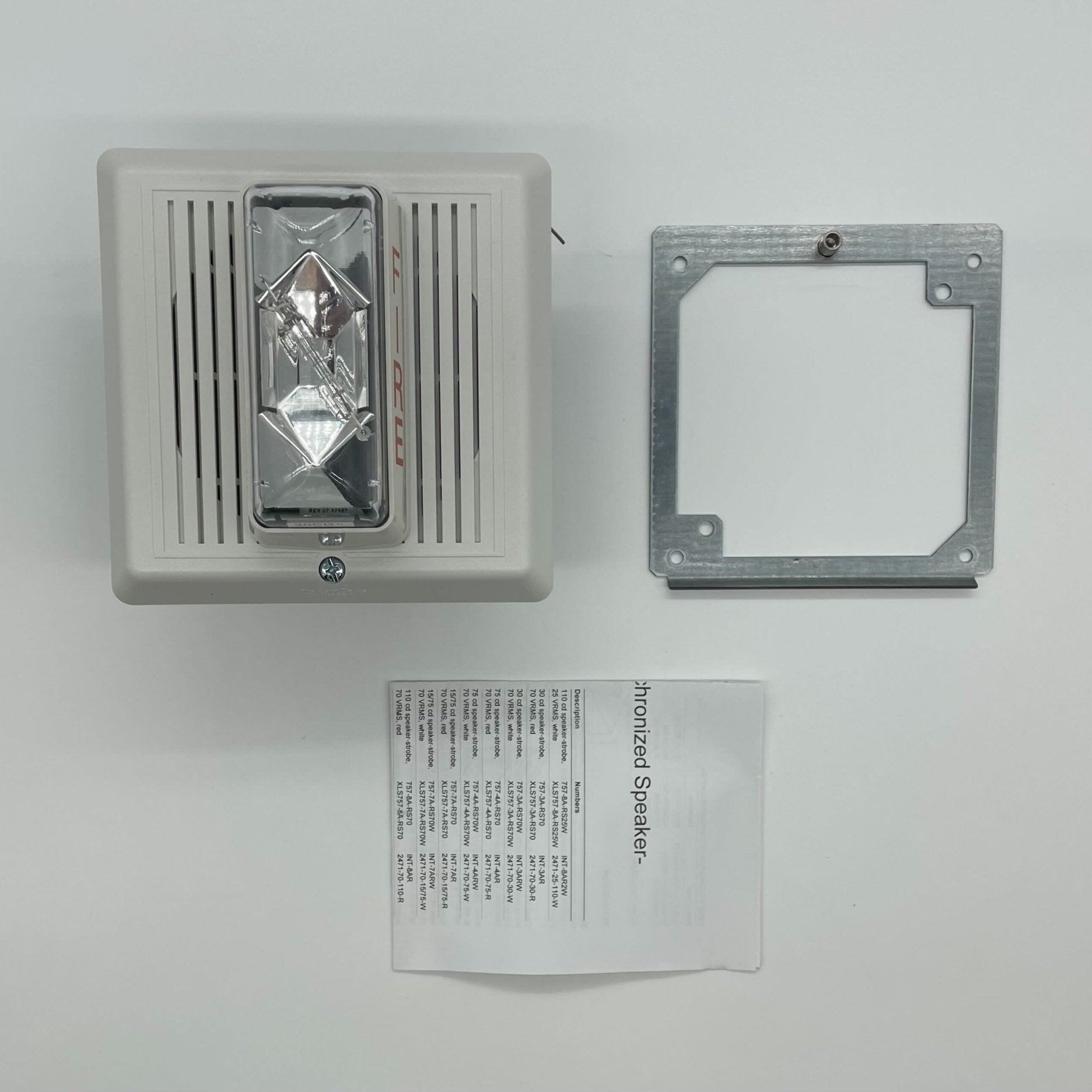 Edwards 757-3A-RS70W - The Fire Alarm Supplier