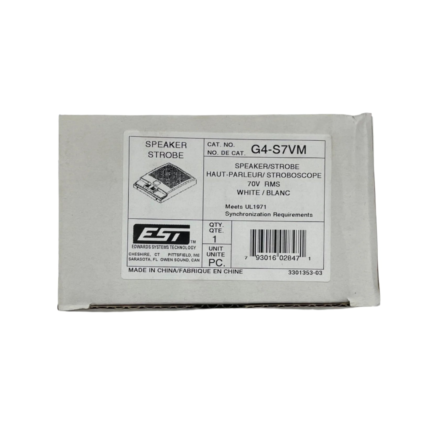 Edwards G4-S7VM - The Fire Alarm Supplier