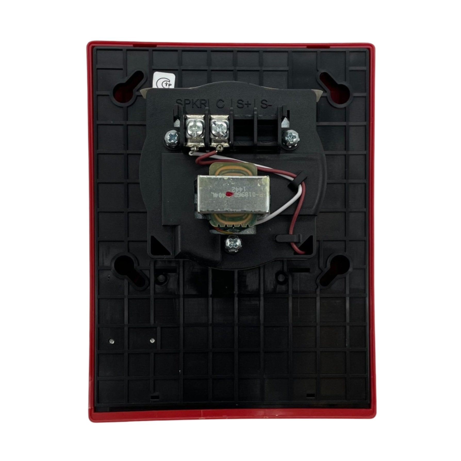 Red Edwards G4R-S7 70V speaker, professional audio speaker with durable design, suitable for commercial sound installations.