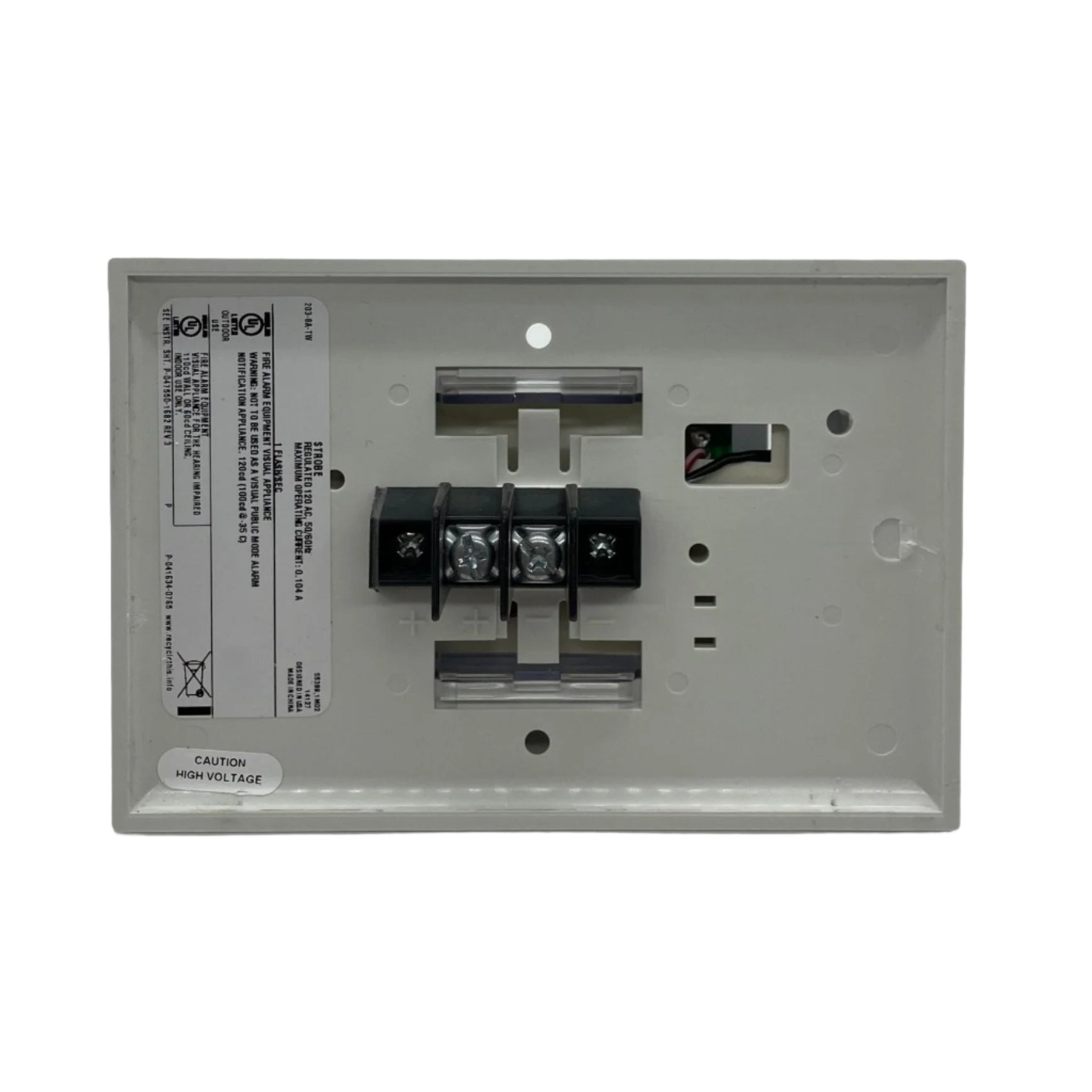 Edwards 203-8A-TW - The Fire Alarm Supplier