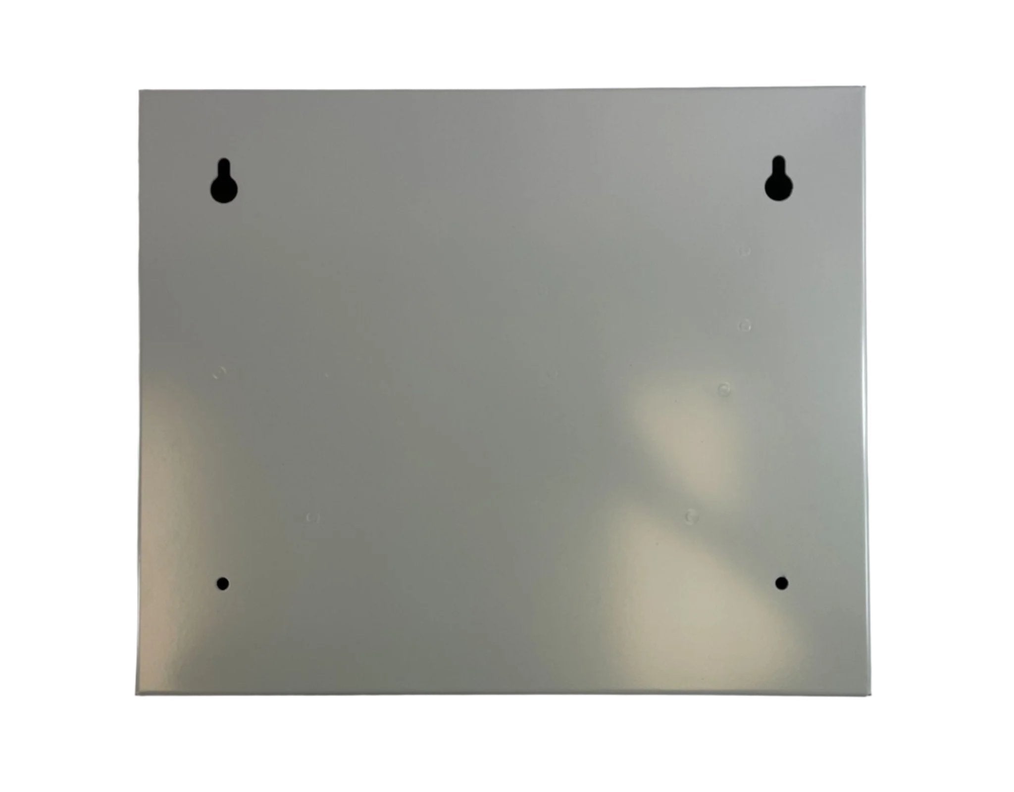 Edwards Six Position LED/LCD Wallbox, black wall-mounted control panel with six buttons and display screen for industrial use