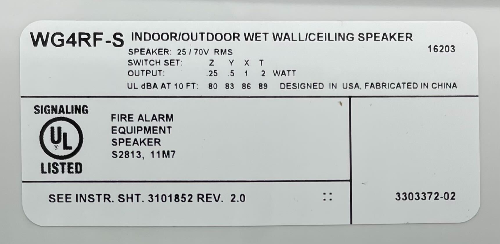 Edwards WG4RF-S - The Fire Alarm Supplier