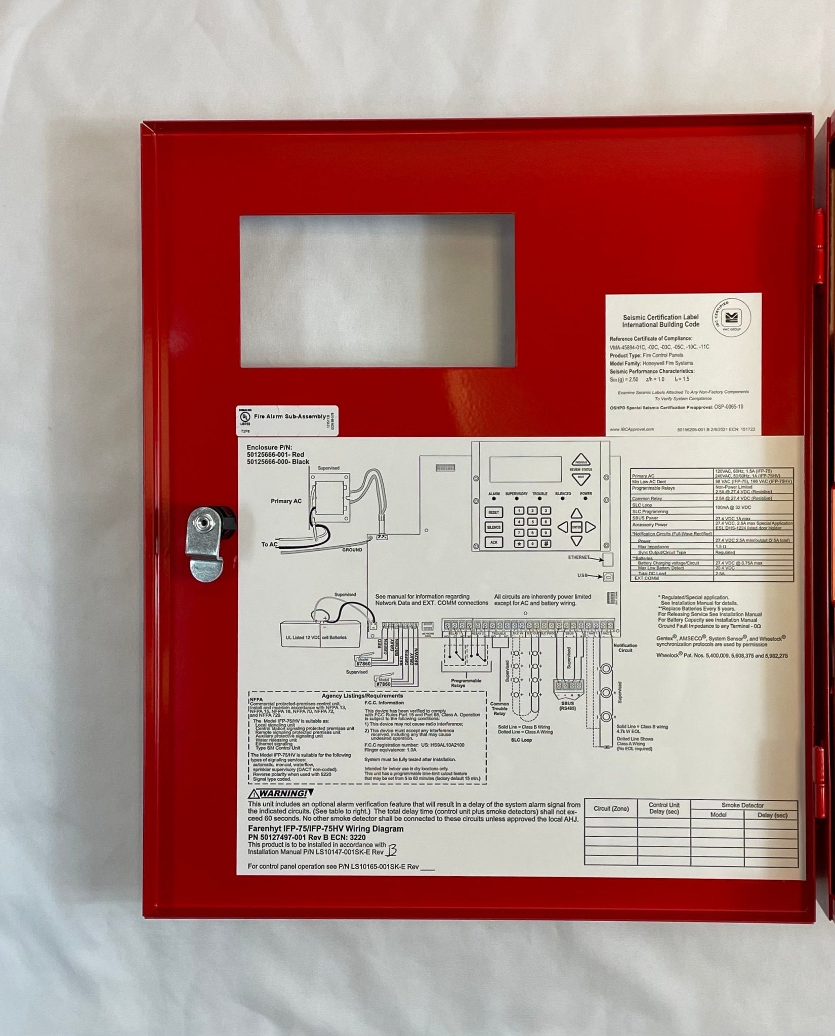 Farenhyt IFP-75 - The Fire Alarm Supplier