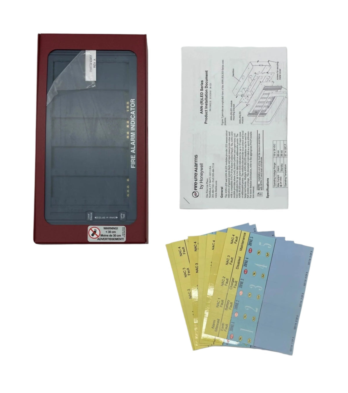 Led Notifiersigns Fire Annunciators