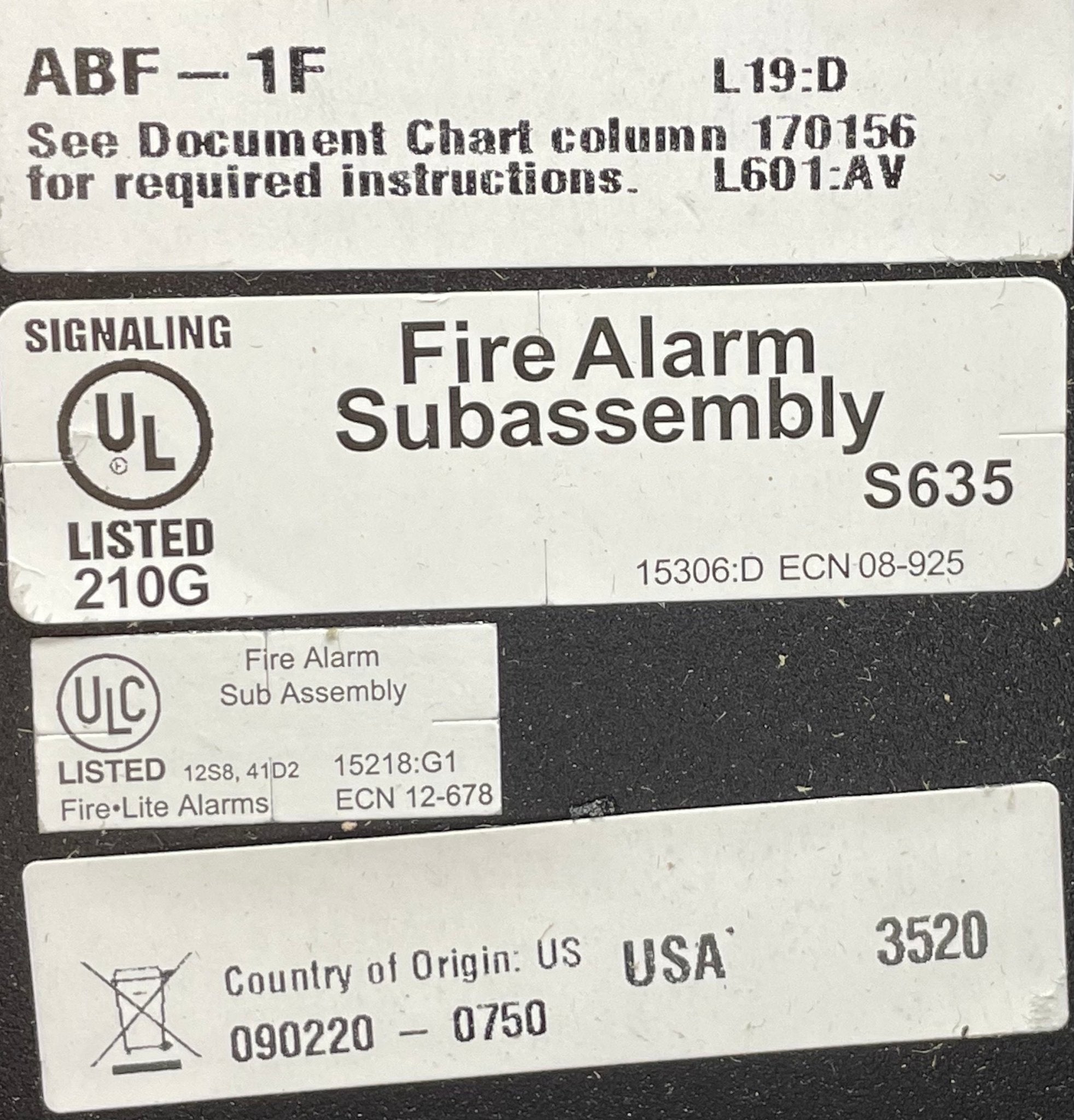 Firelite ABF-1F - The Fire Alarm Supplier