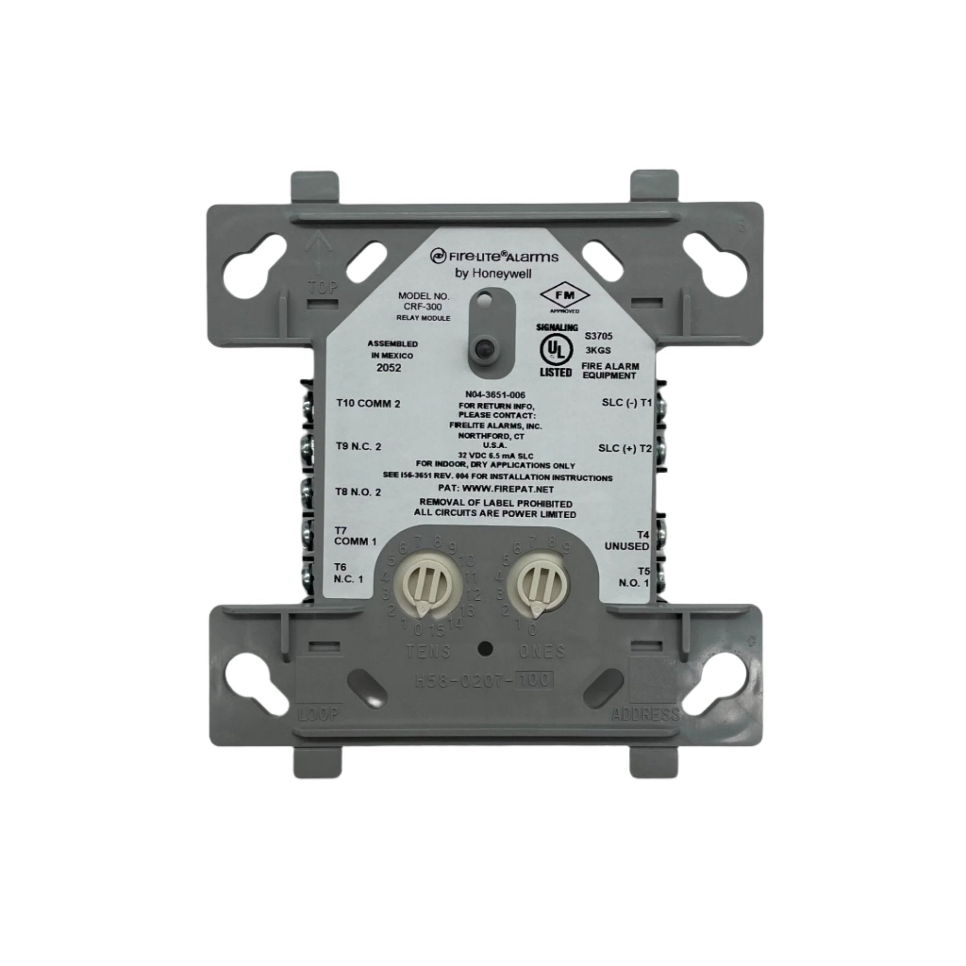 CRF300 Firelite In Stock at The Fire Alarm Supplier 96.90 USD each