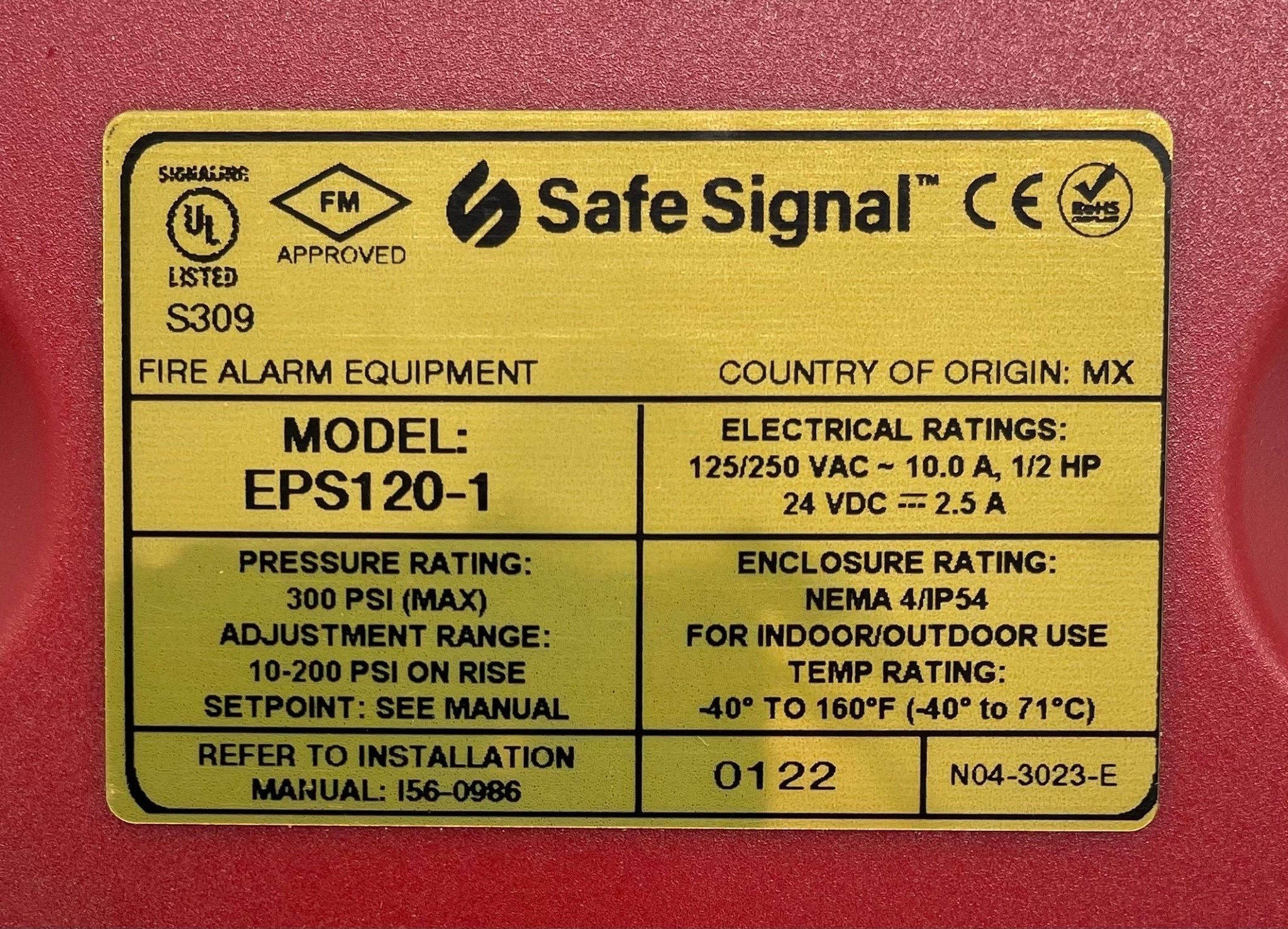 Firelite EPS120-1 - The Fire Alarm Supplier