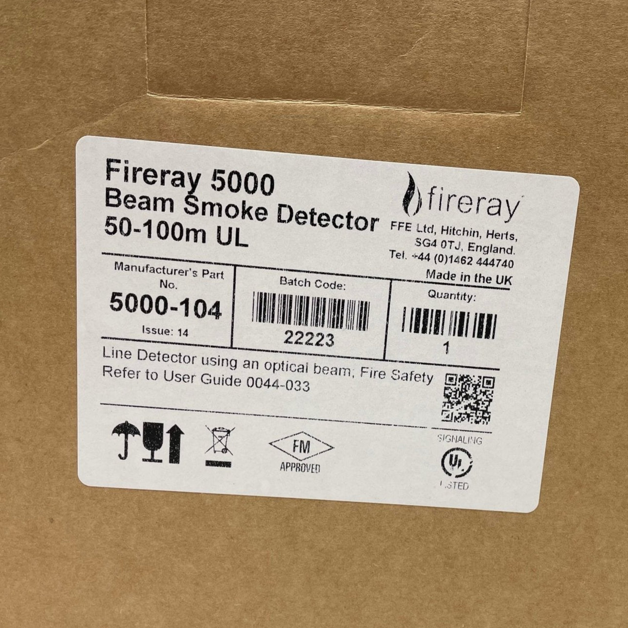 Fireray 5000-104 - The Fire Alarm Supplier
