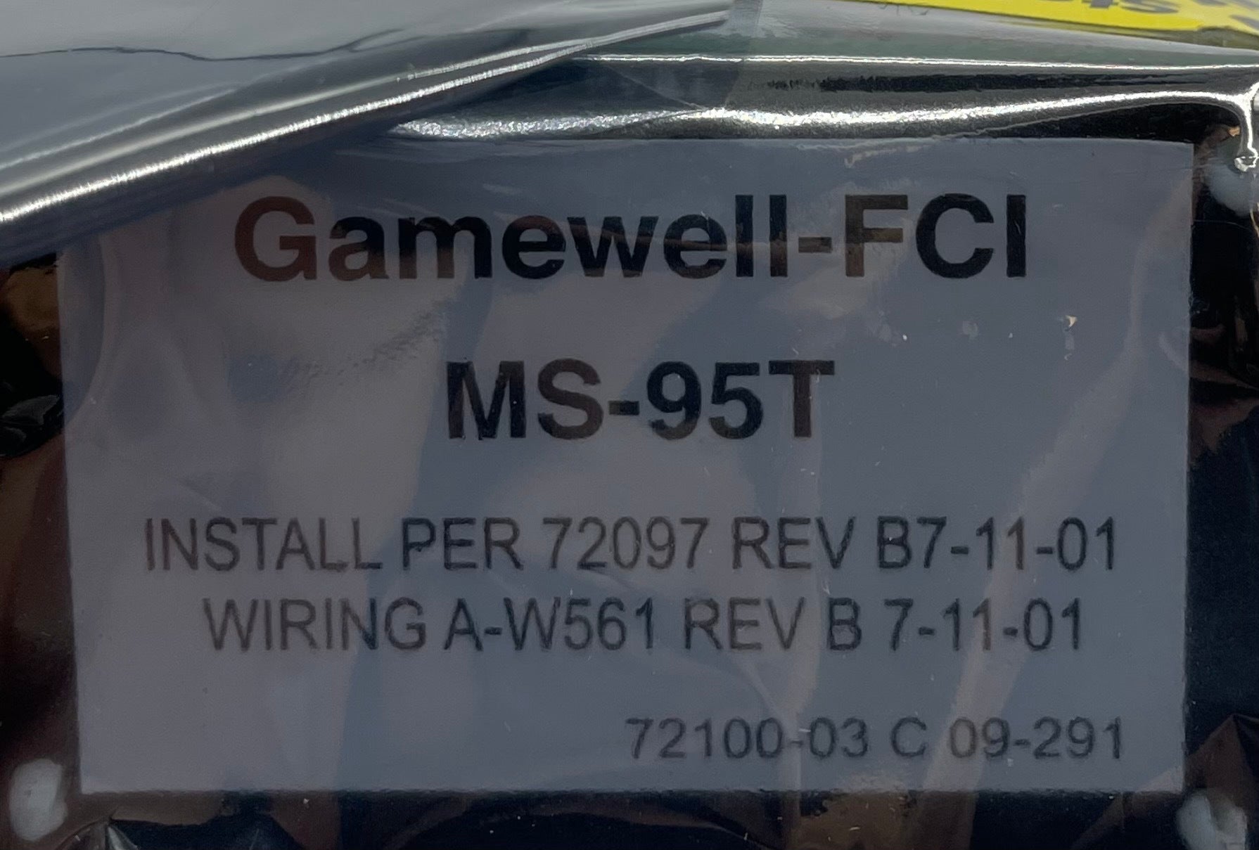 Gamewell-FCI GWMS-95T - The Fire Alarm Supplier