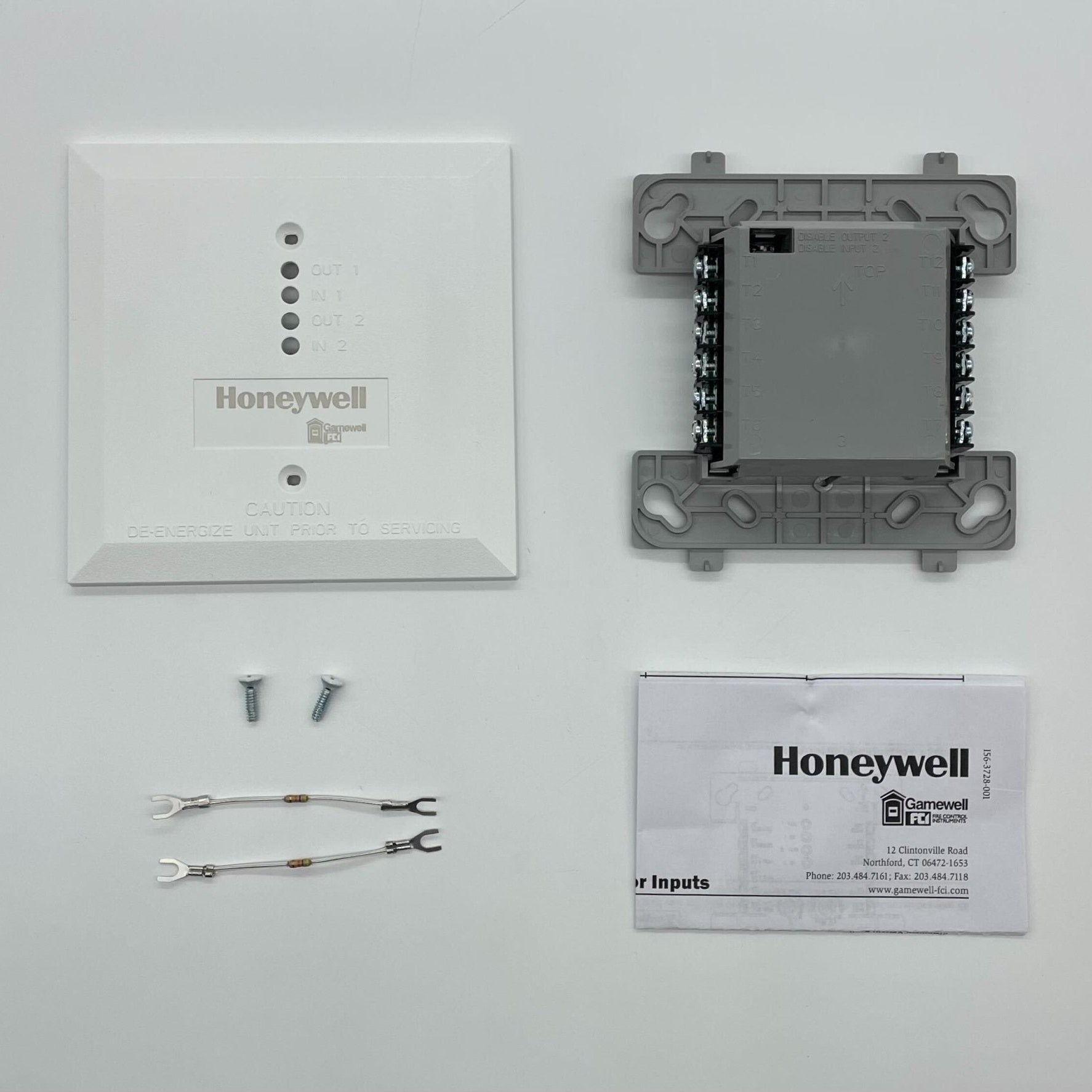 Mounted Addressable Output Module Gamewell-FCI AMM-2RIF Addressable Dual Input Output Module - The Fire ...