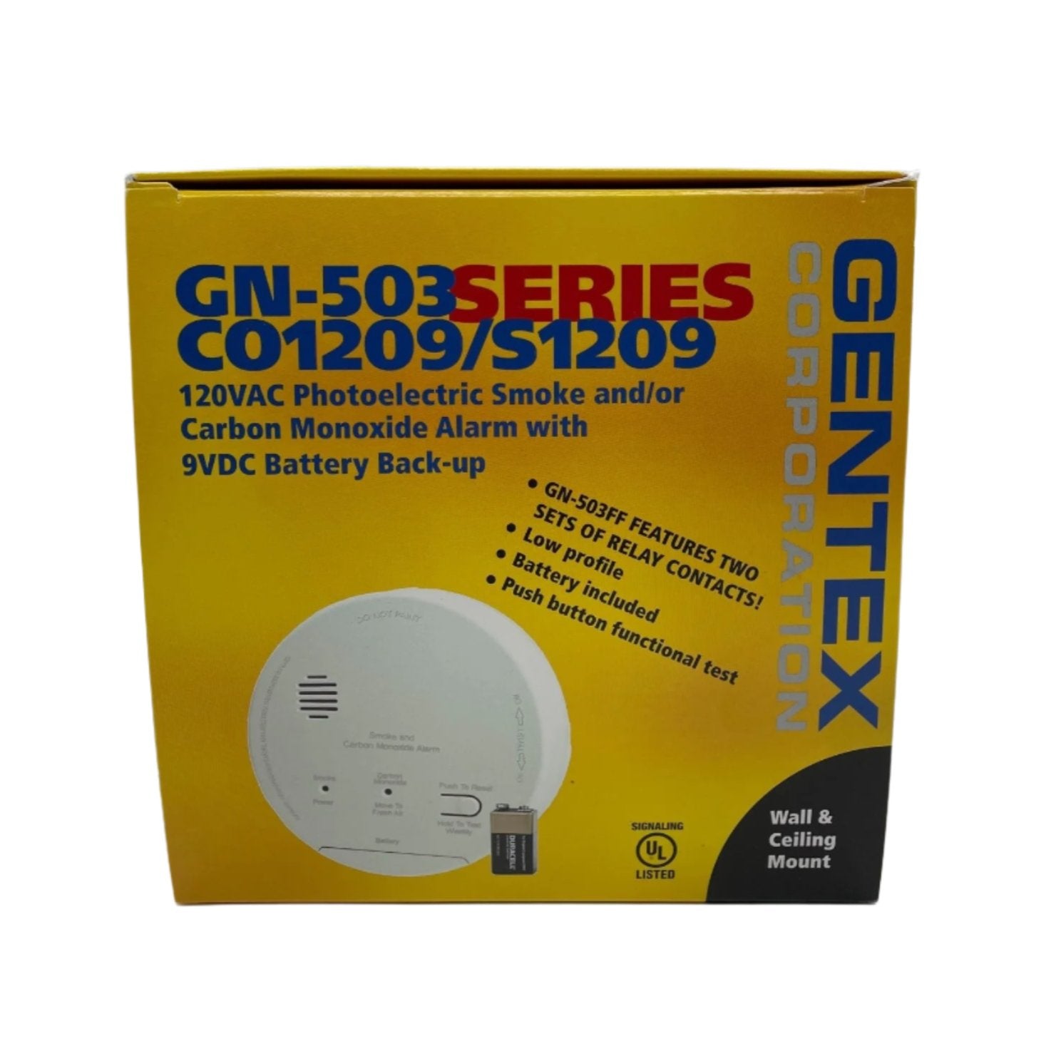 Gentex CO1209F - The Fire Alarm Supplier