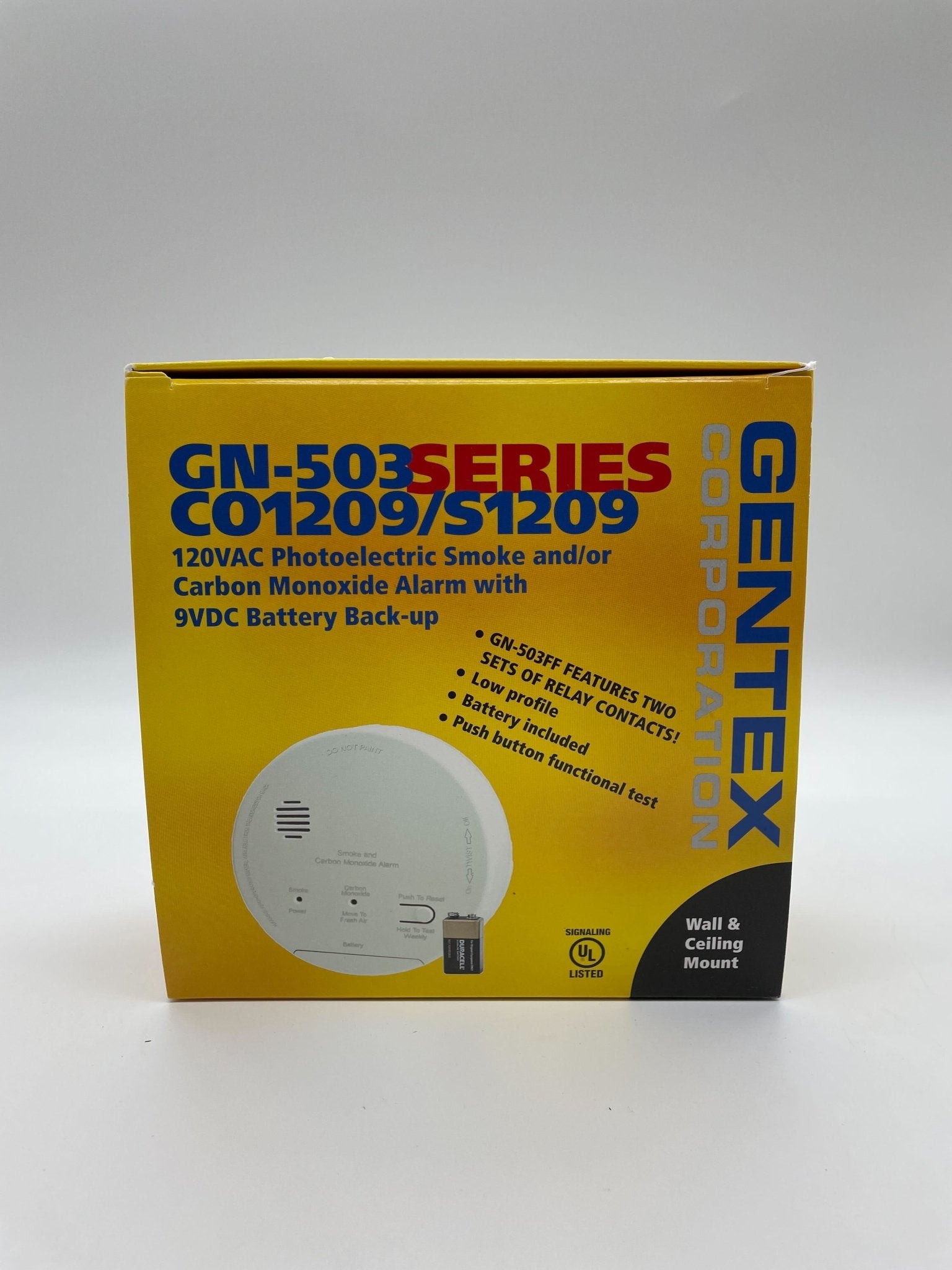 Gentex CO1209F - The Fire Alarm Supplier