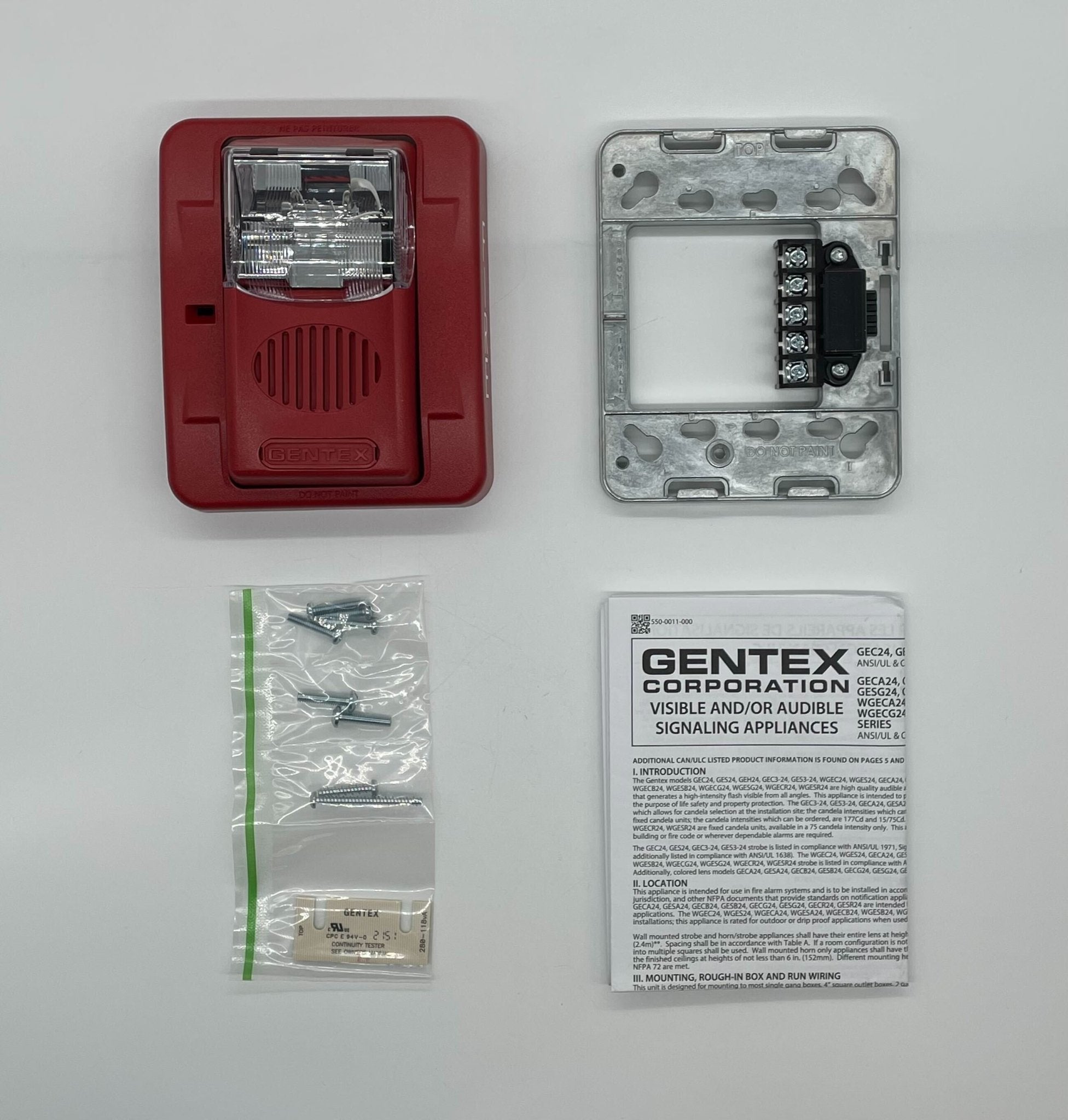 Gentex GEC24-1575WR - The Fire Alarm Supplier