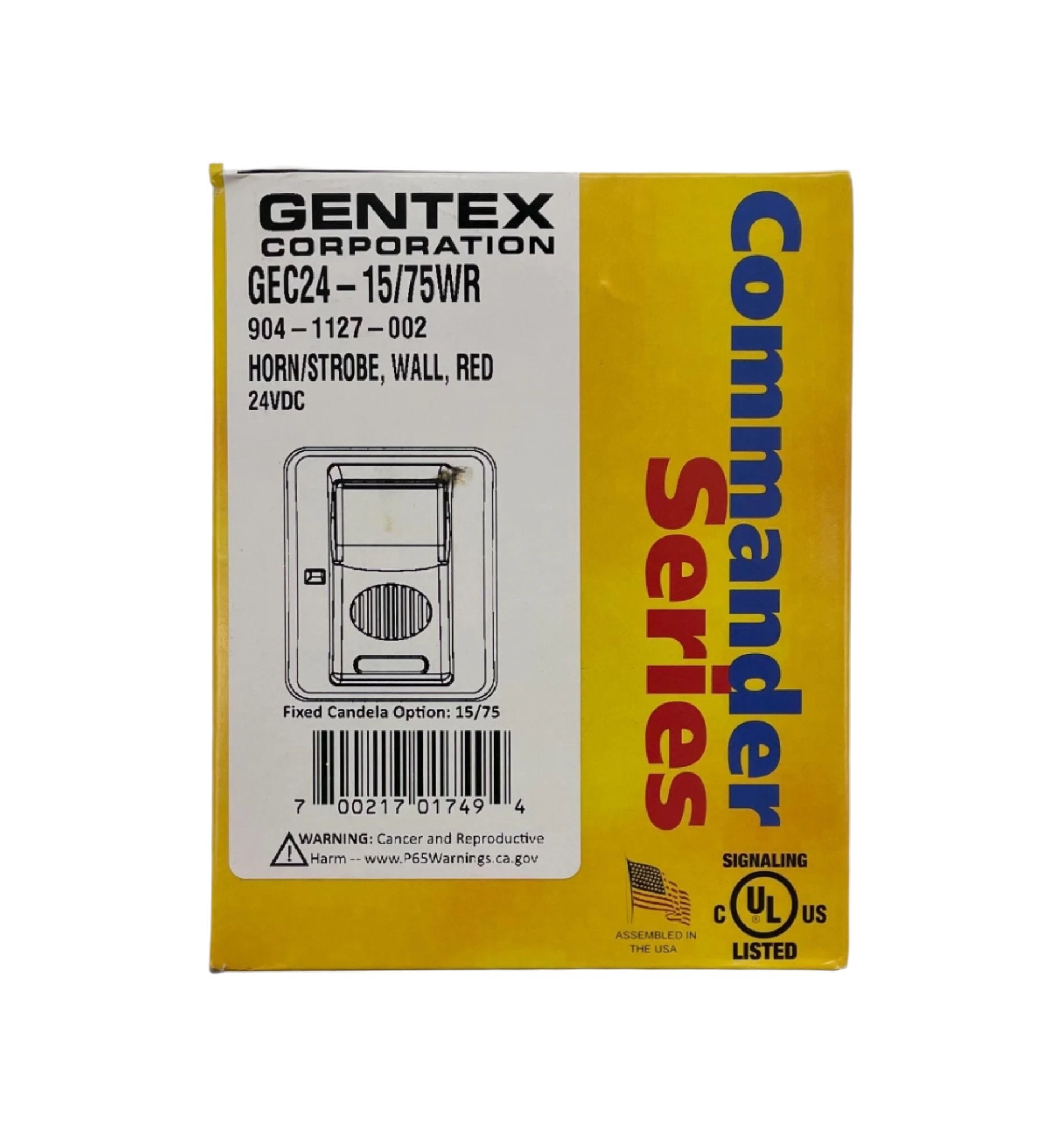 Gentex GEC24-1575WR - The Fire Alarm Supplier