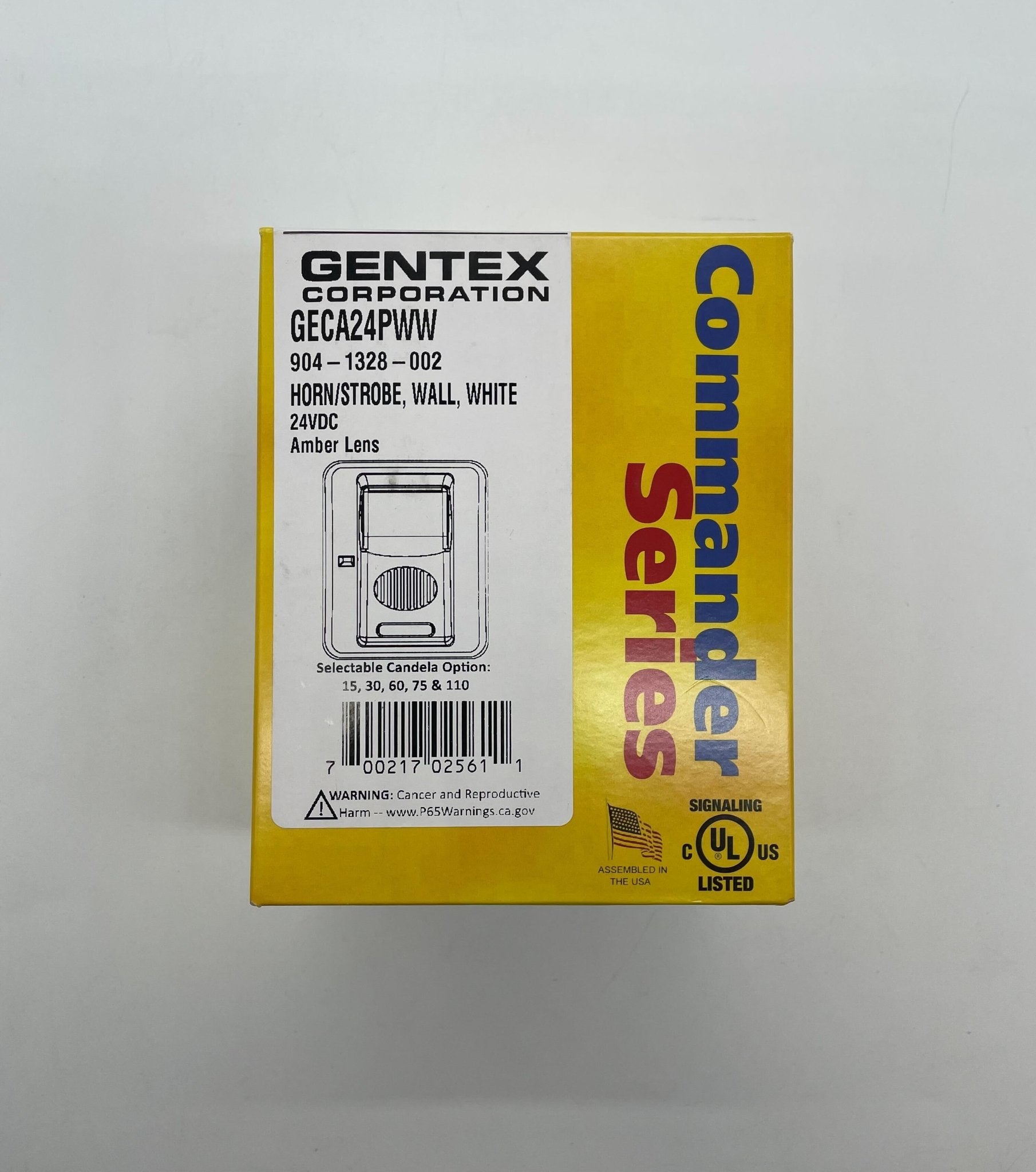 Gentex GECA24PWW - The Fire Alarm Supplier