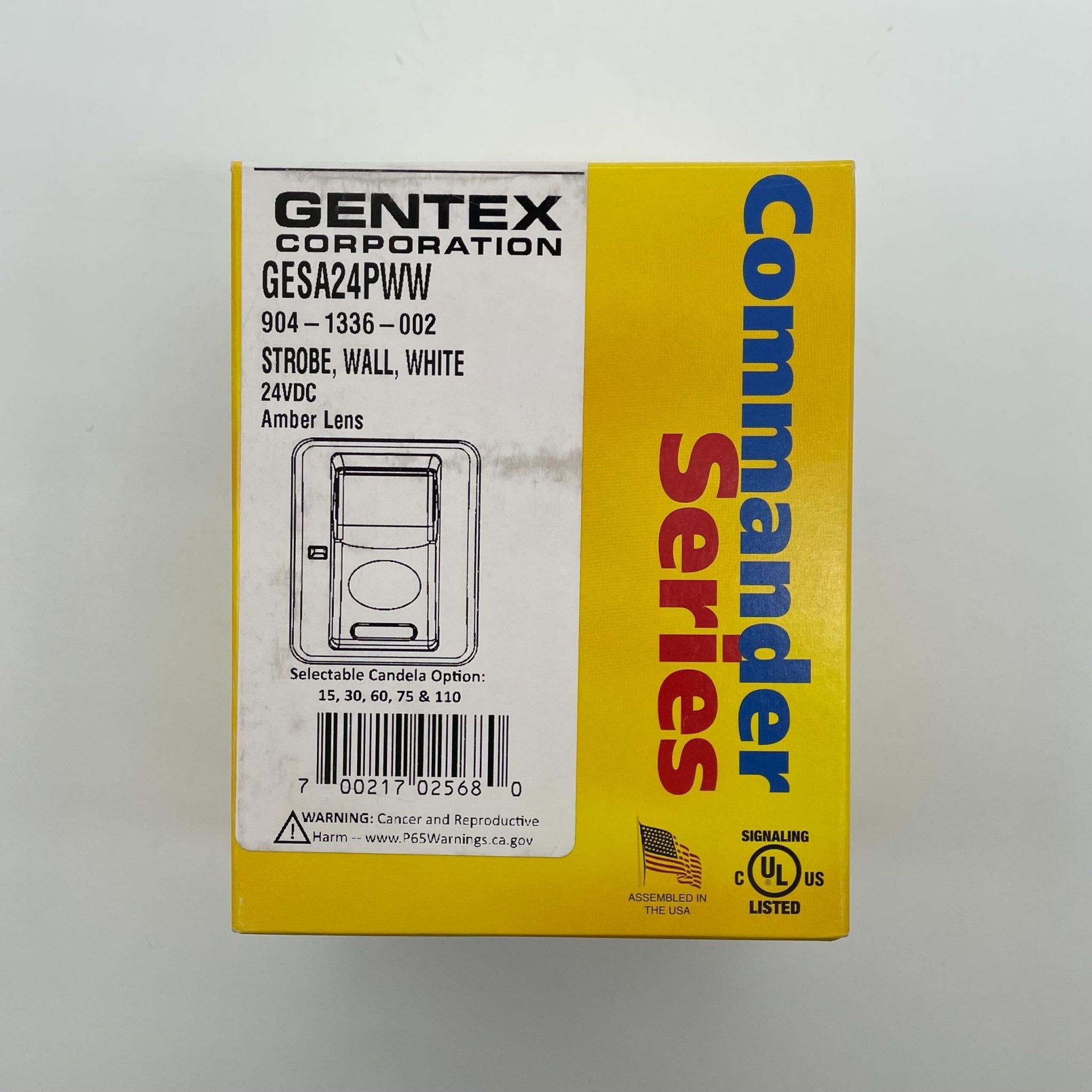 Gentex GESA24PWW - The Fire Alarm Supplier