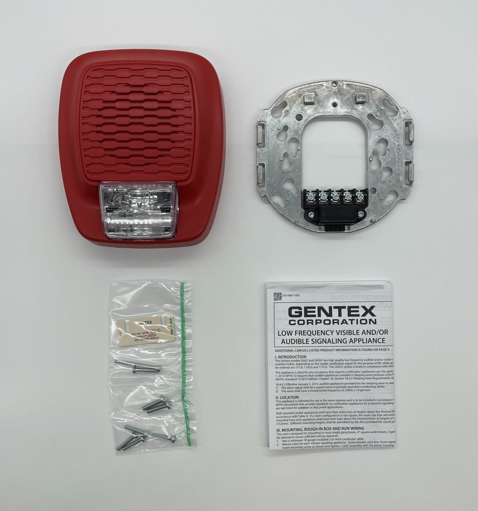 Gentex GHSLF110R - The Fire Alarm Supplier