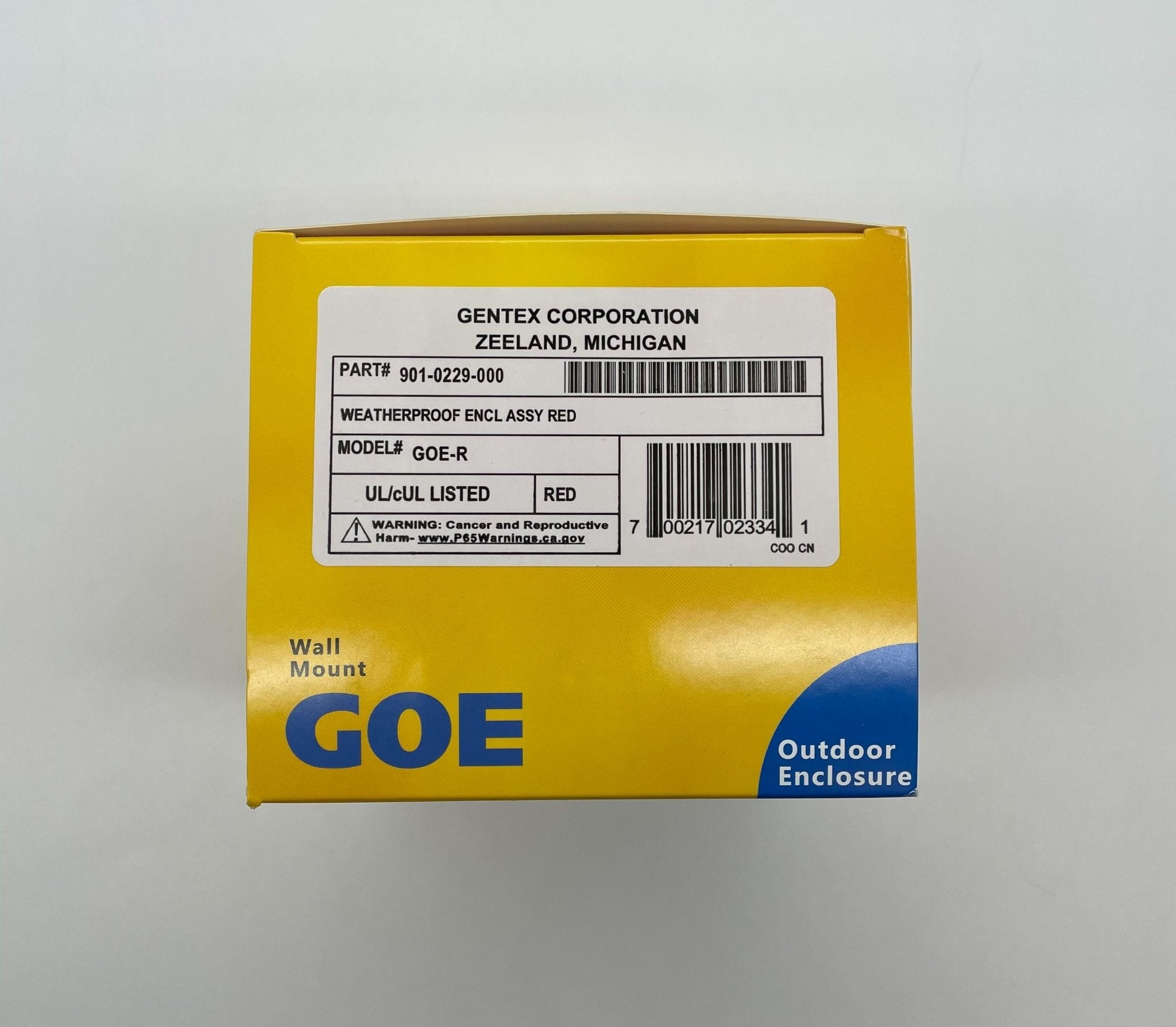 Gentex GOE-R - The Fire Alarm Supplier