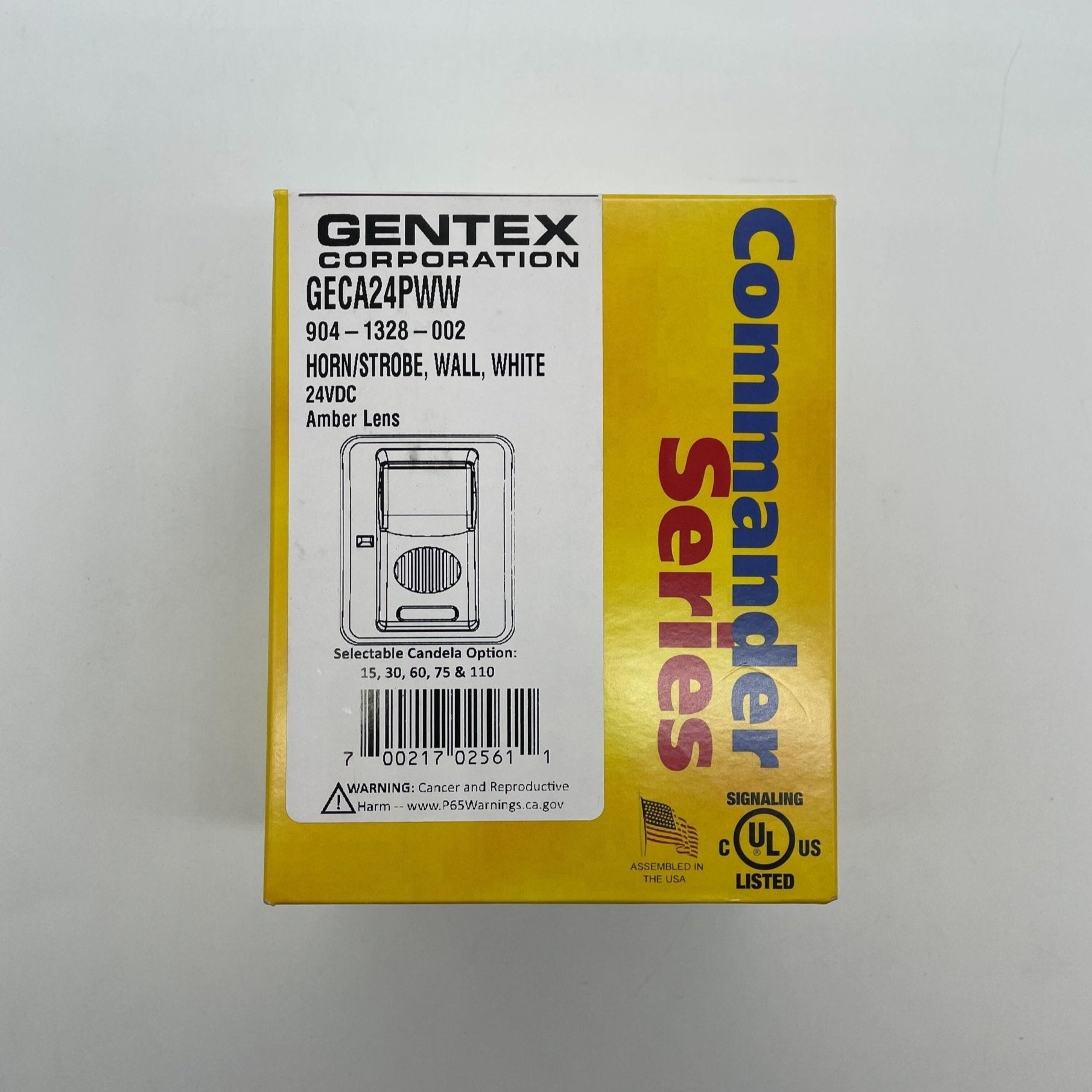 Gentex GECA24PWW (904-1328-002) Horn Strobe - The Fire Alarm Supplier