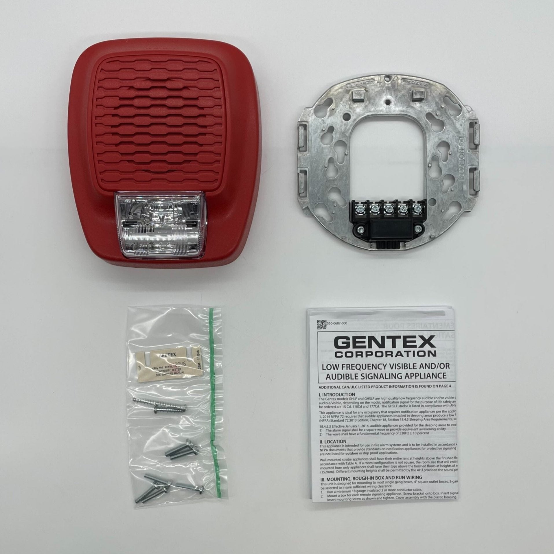 Gentex GHSLF110R - The Fire Alarm Supplier