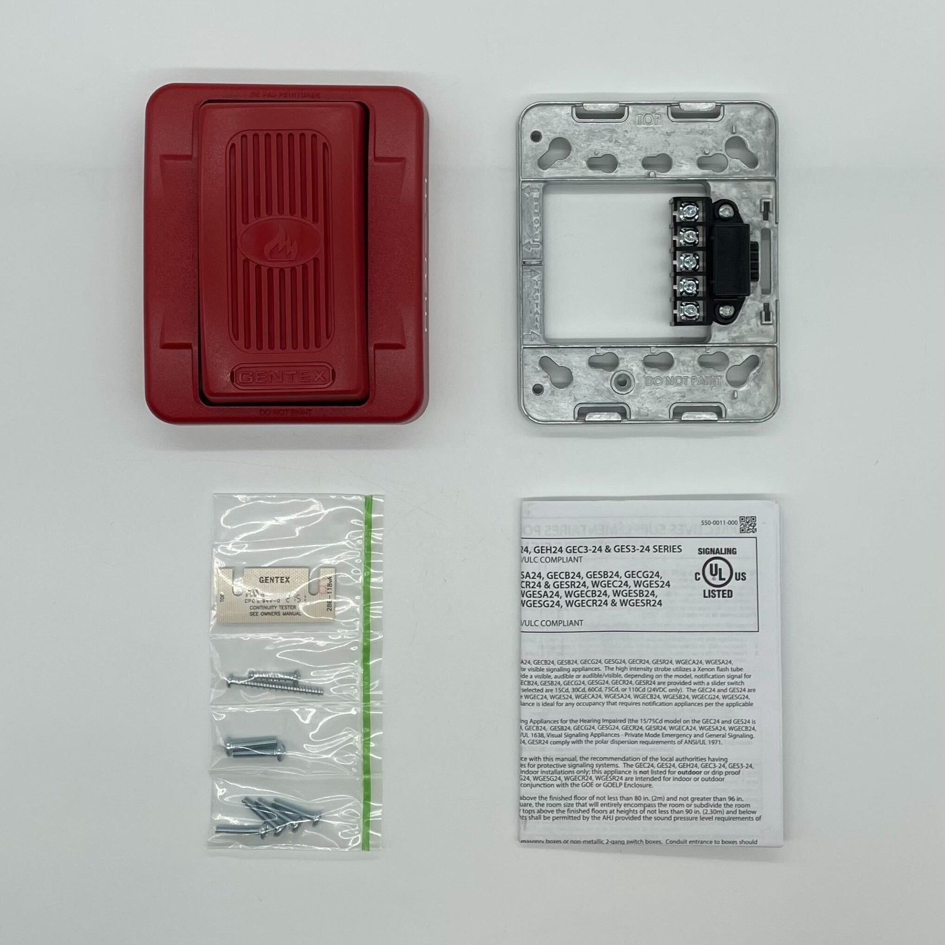 Gentex GEH24-R - The Fire Alarm Supplier