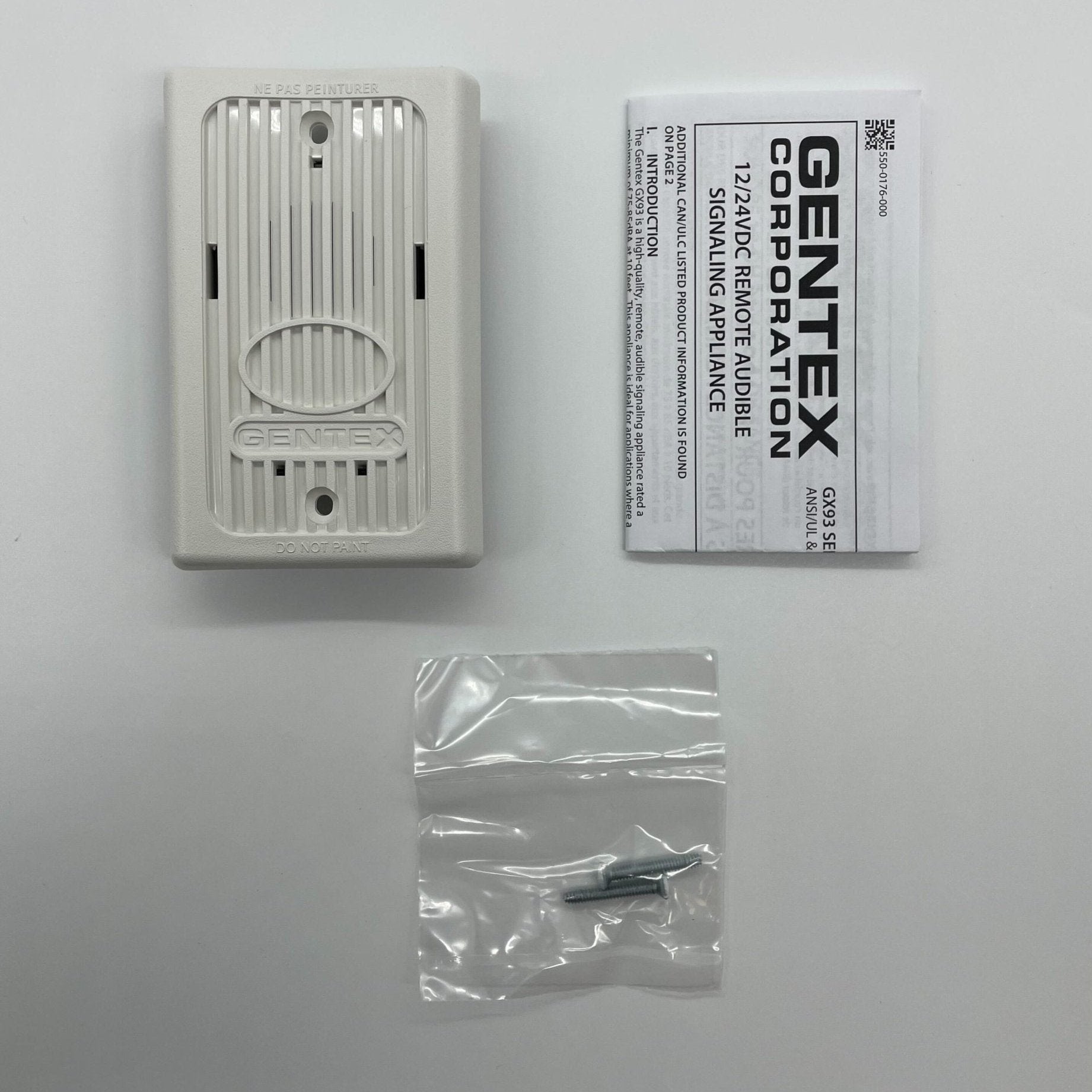 Gentex GX93-PW (904-1268-002) Mini-Horn - The Fire Alarm Supplier