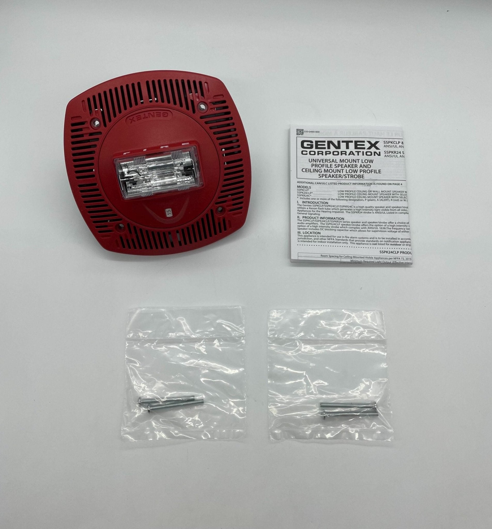 Gentex SSPK24CLPR - The Fire Alarm Supplier