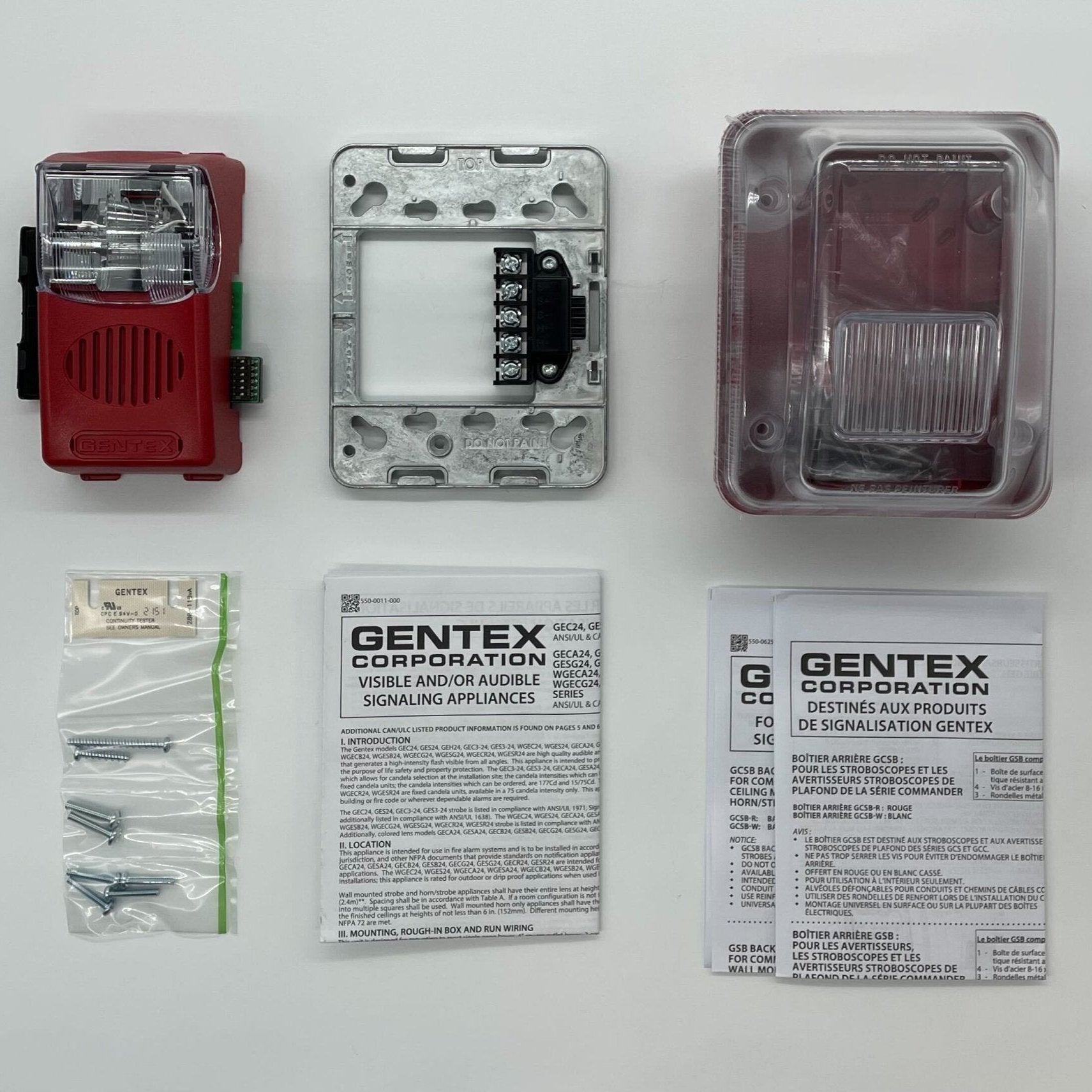 Gentex WGEC24-75WR (904-1217-002) Weatherproof Horn Strobe