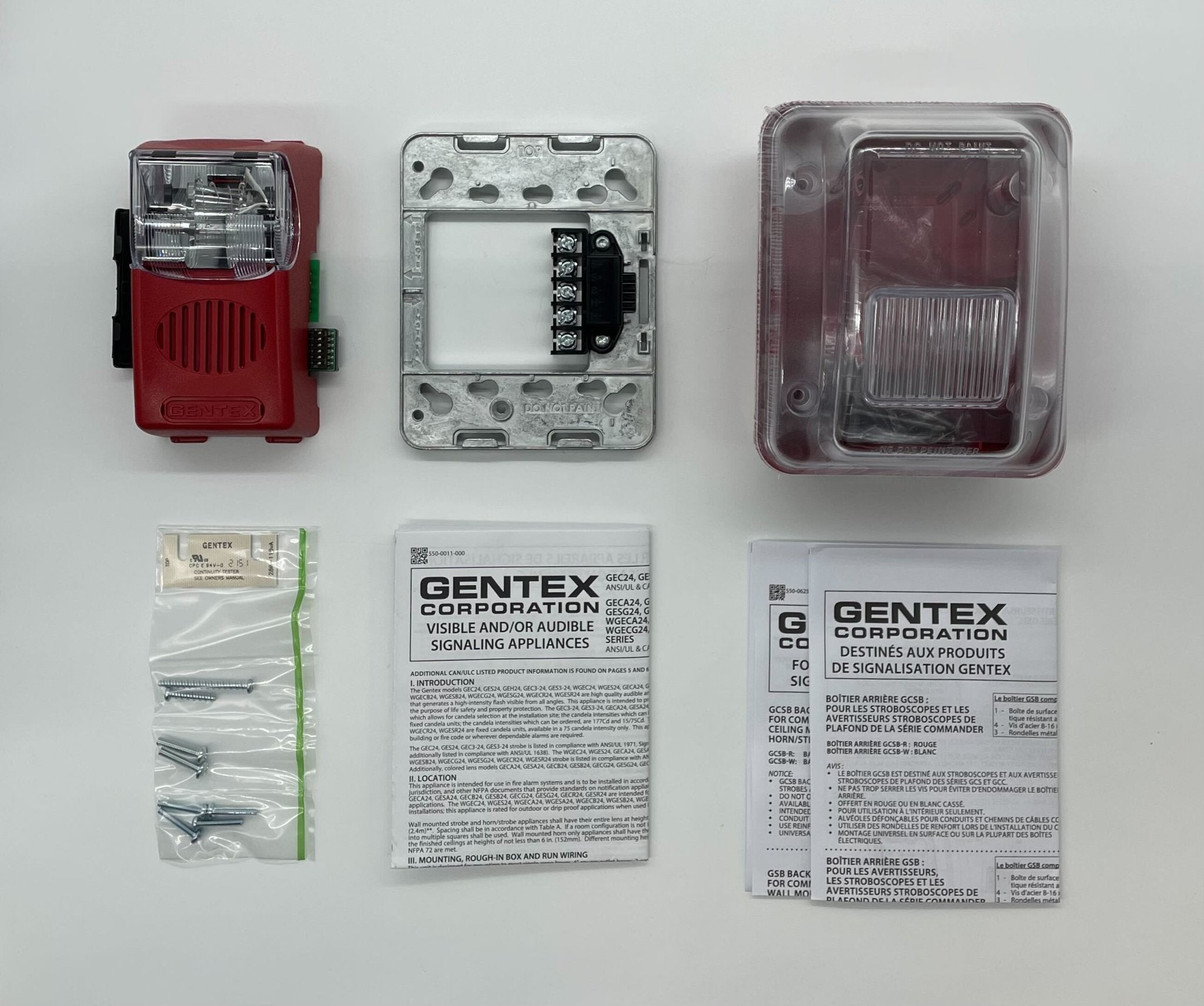 Gentex WGEC24-75WR Weatherproof Horn Strobe - The Fire Alarm Supplier