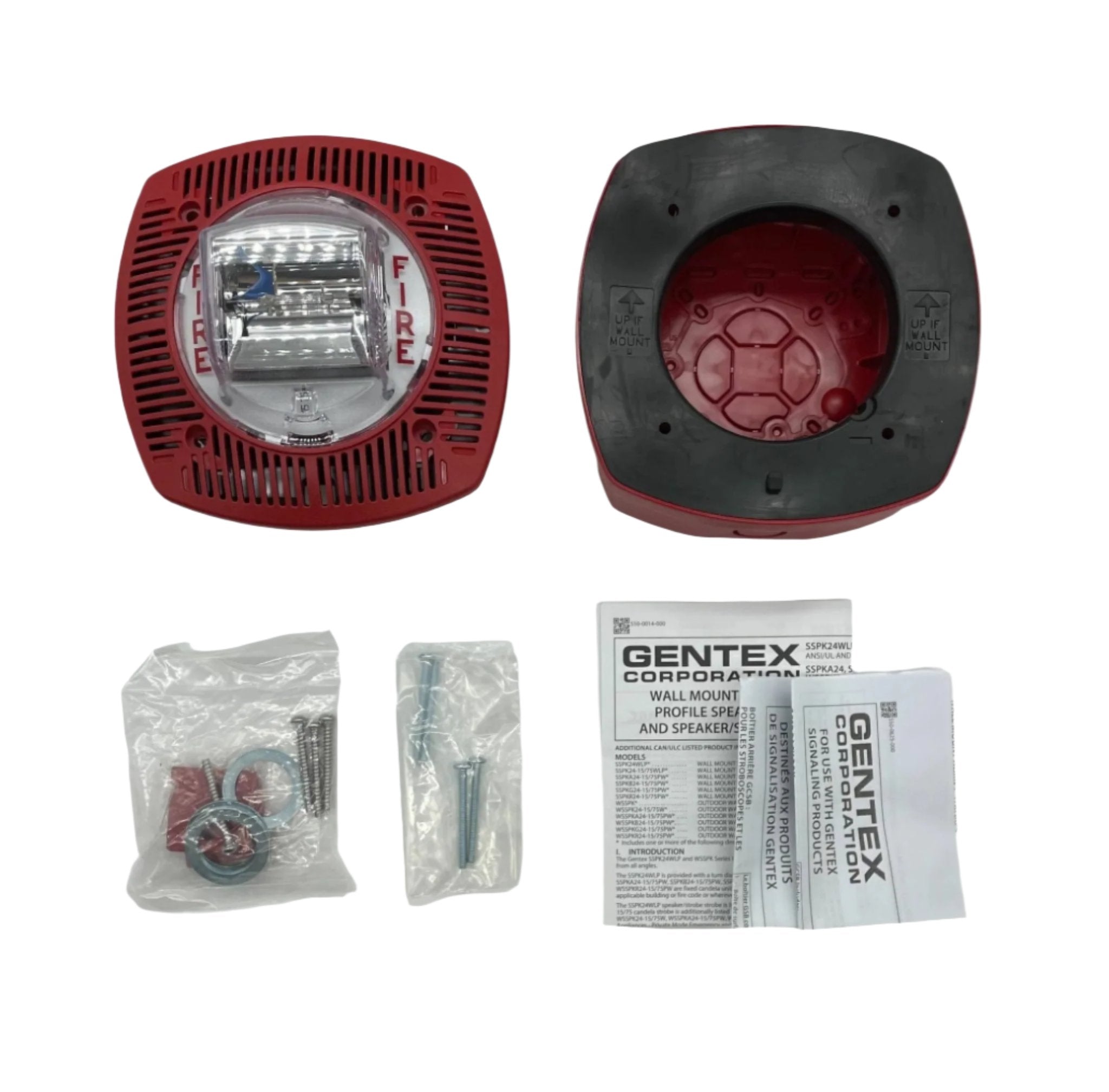 Gentex WSSPK24-15/75WR Outdoor Speaker/Strobe - The Fire Alarm Supplier